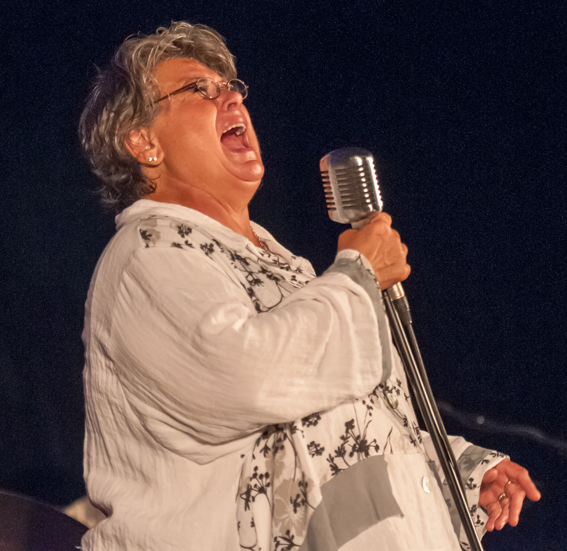 Ginette Reno at the Jam Sessions at the Montreal International Jazz Festival 2012