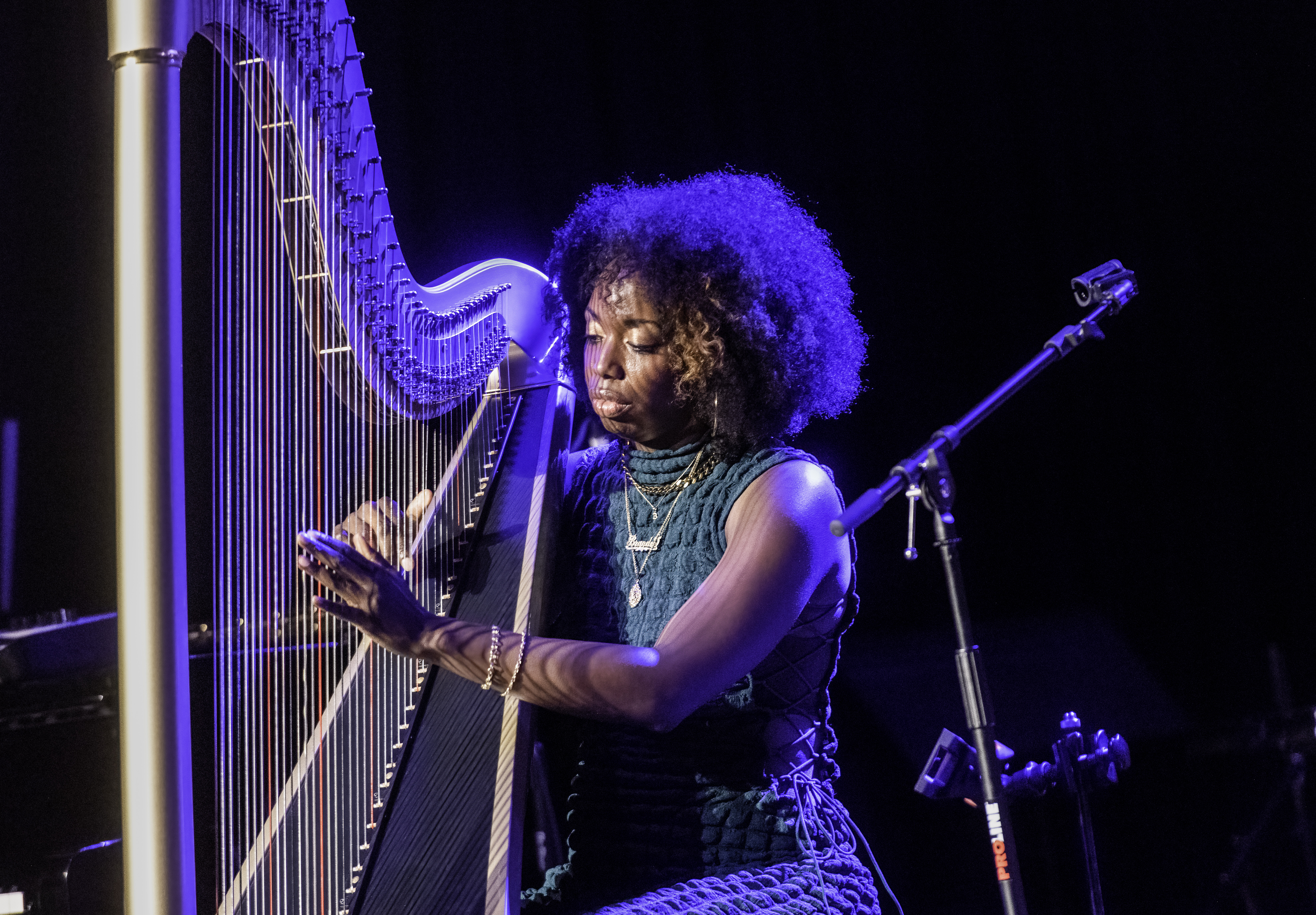 Brandee Younger at the NYC Winter Jazz Festival 2023