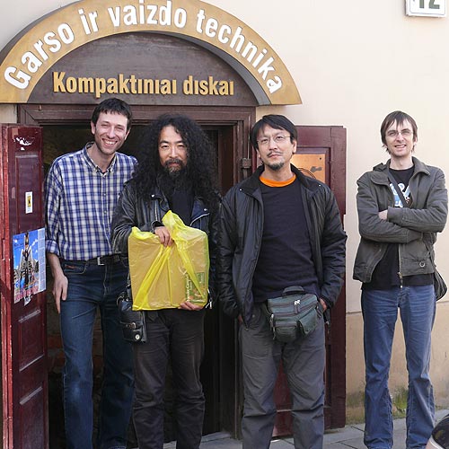 Makoto Kawabata and Tatsuya Yoshida at the Doors of Thelonious