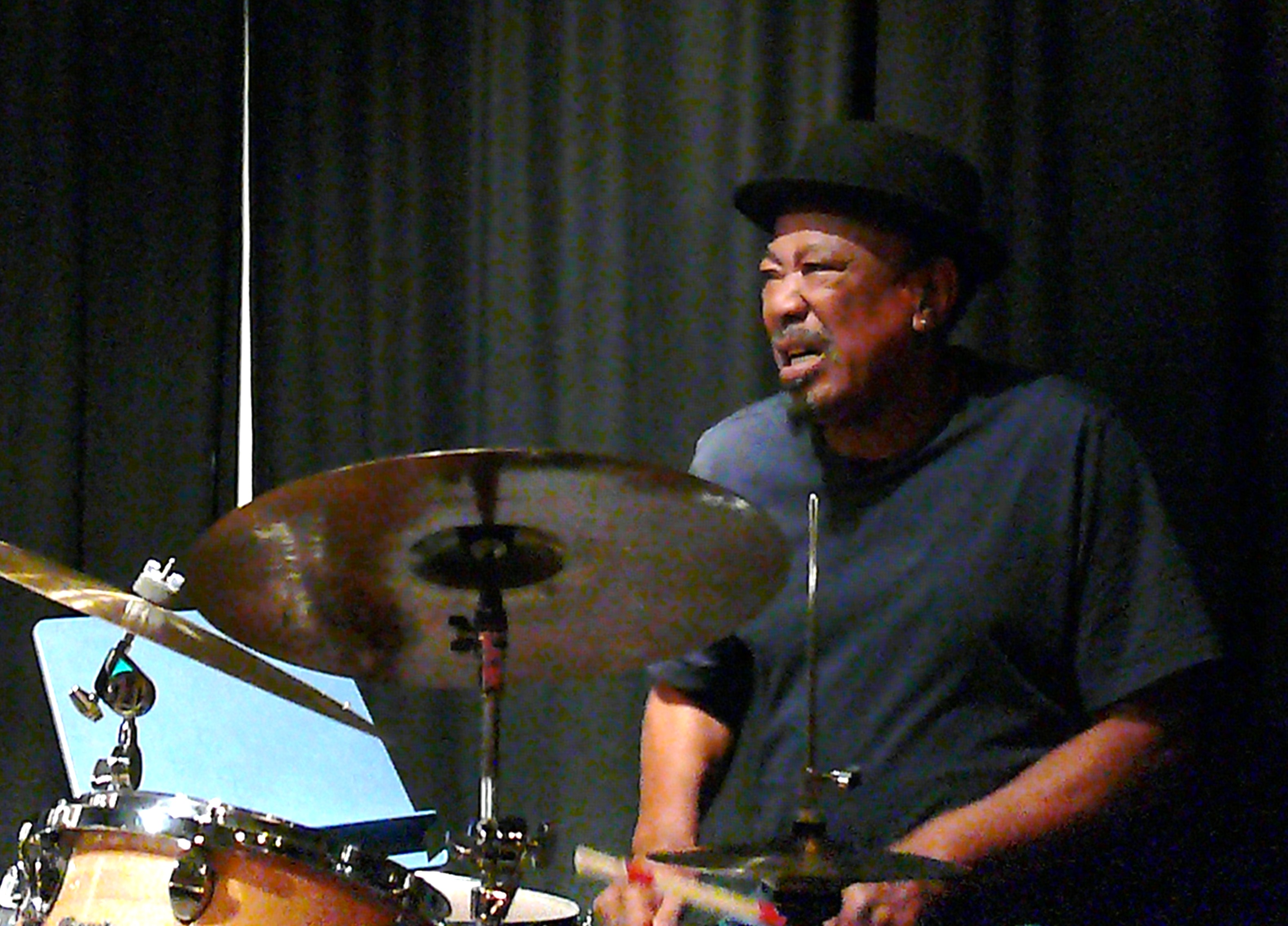 Louis Moholo-Moholo at the Vortex, London on 17 March 2011