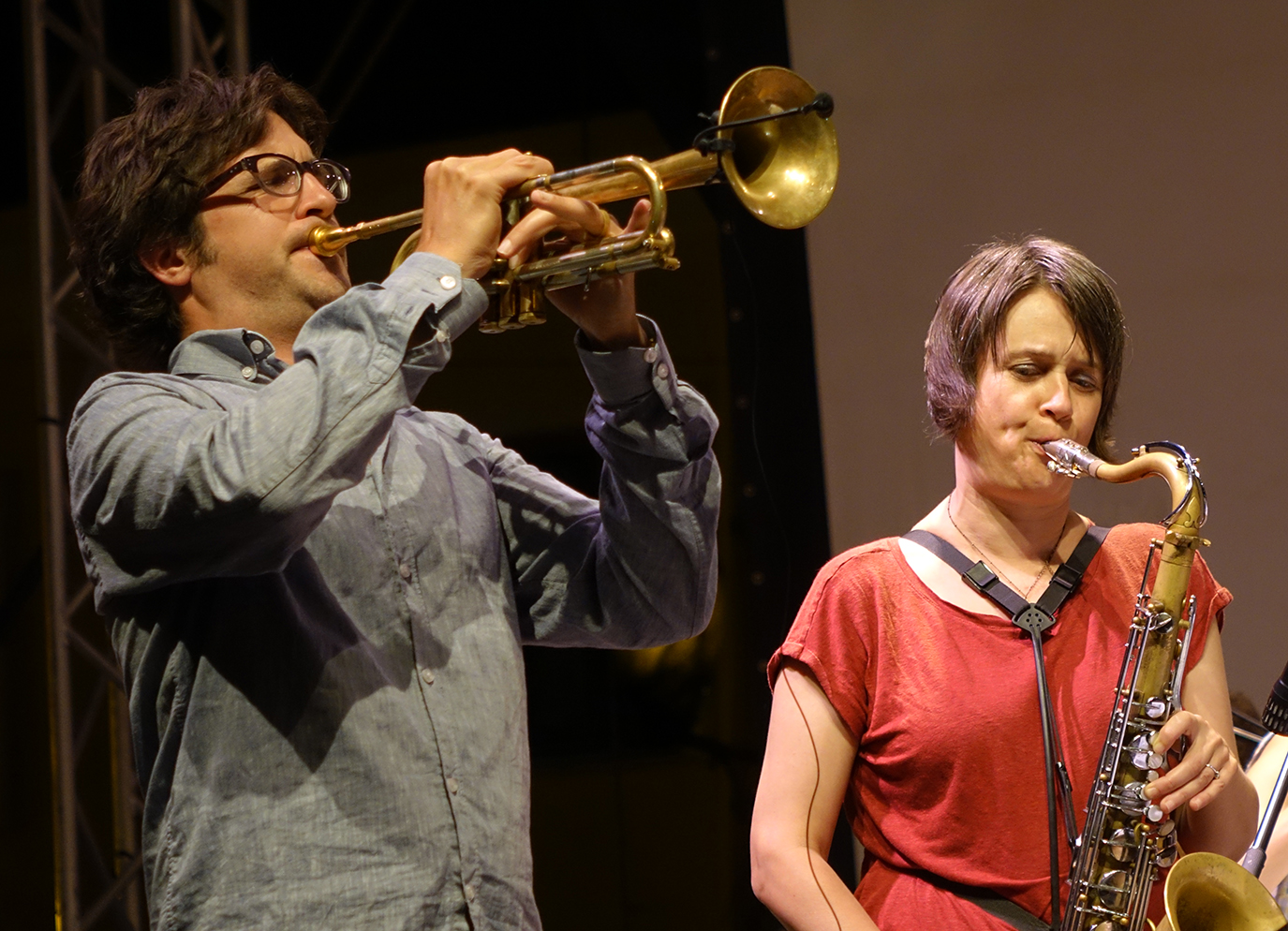 Ritsche Koch & Ingrid Laubrock in Sardinia 2016