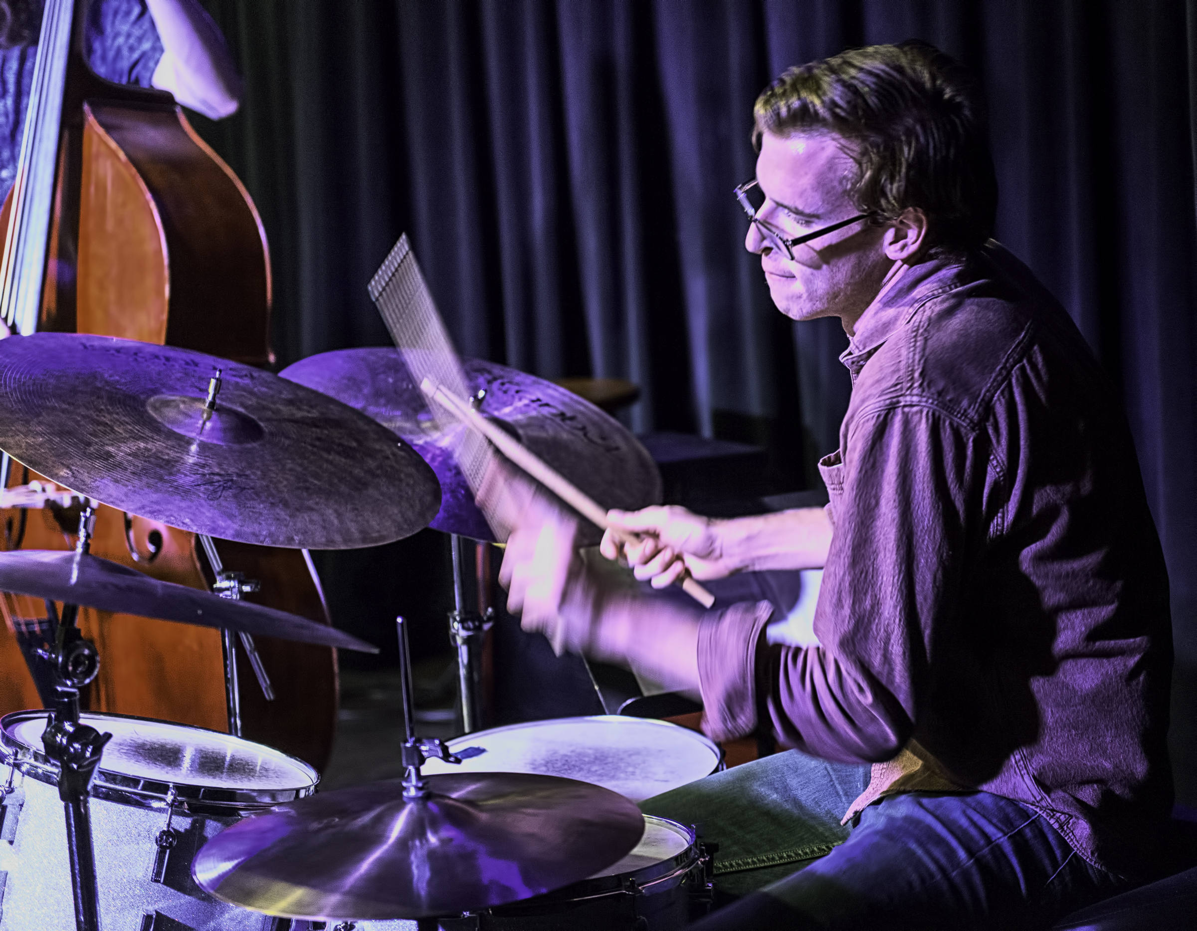 Matt McClintock with Eric Rasmussen and Vincent Thiefain at the Nash in Phoenix