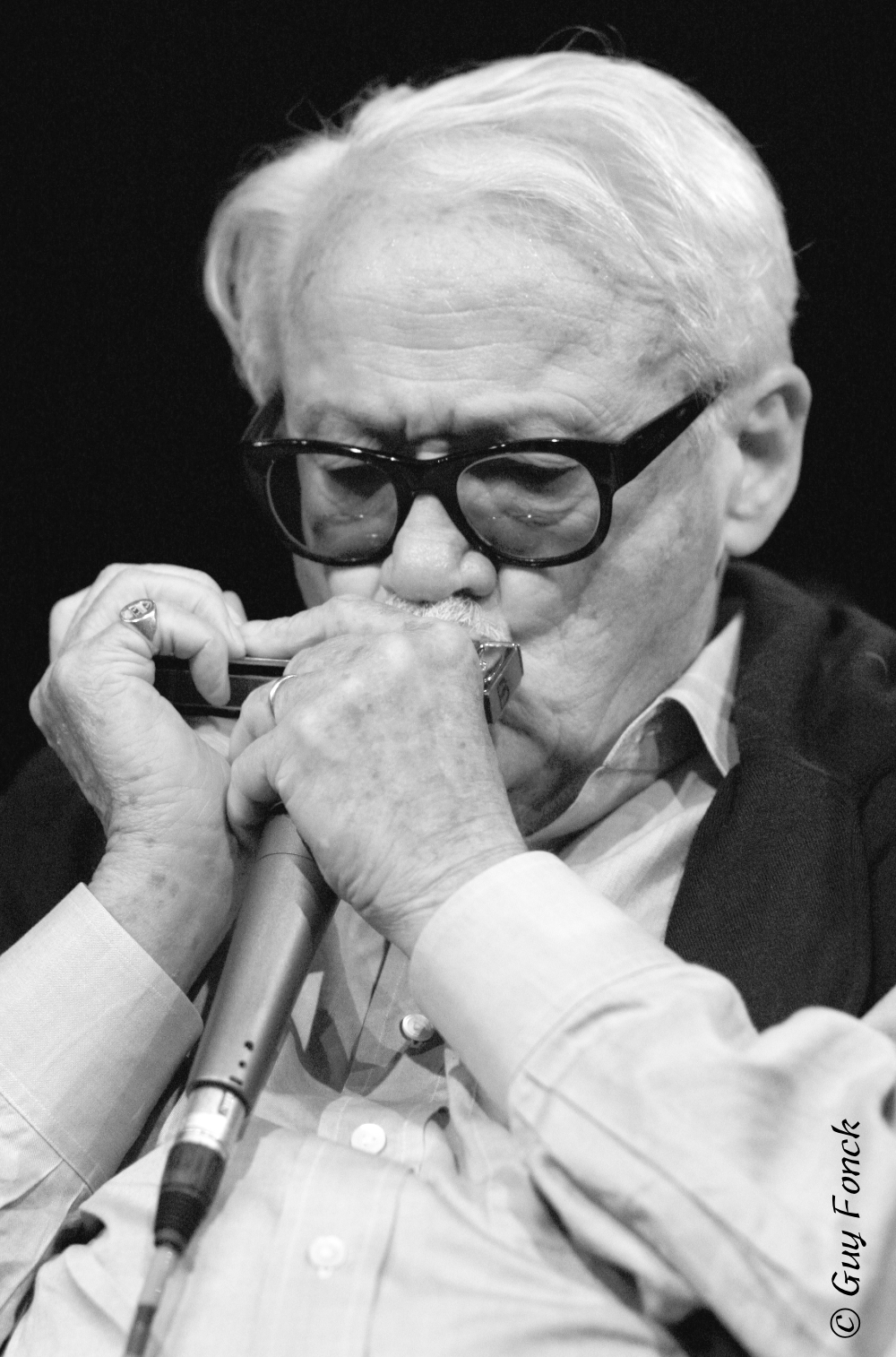 Toots Thielemans 2003 — jazz photo by Guy Fonck | All About Jazz