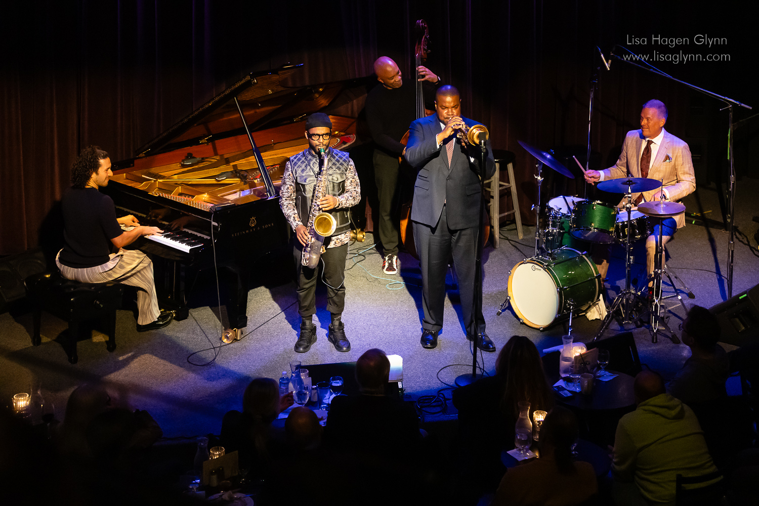 Emmet Cohen Quintet — jazz photo by Paul Rauch | All About Jazz