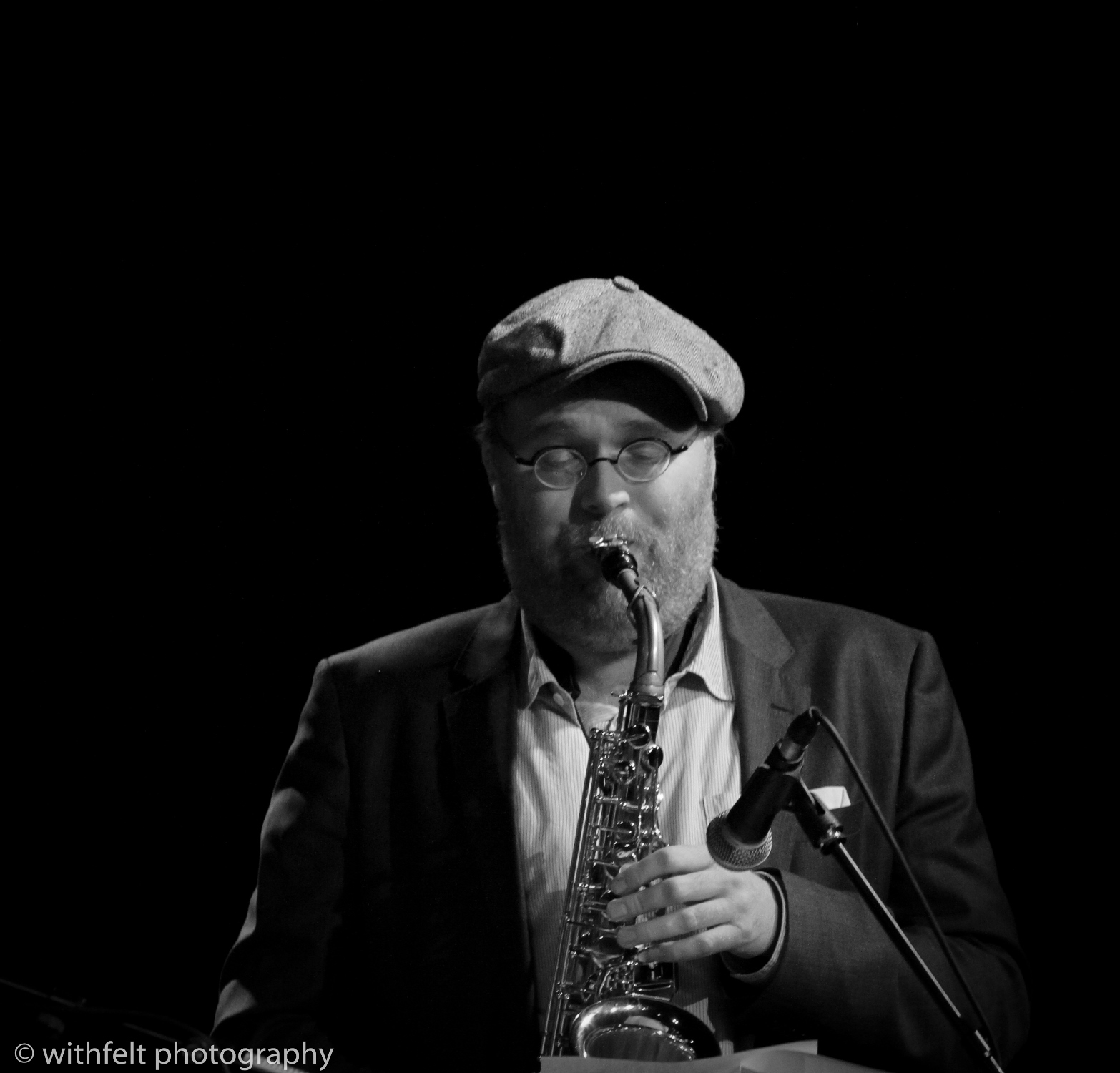 Benjamin Koppel, Sax, at Winter Jazz Valby 2015, Copenhagen