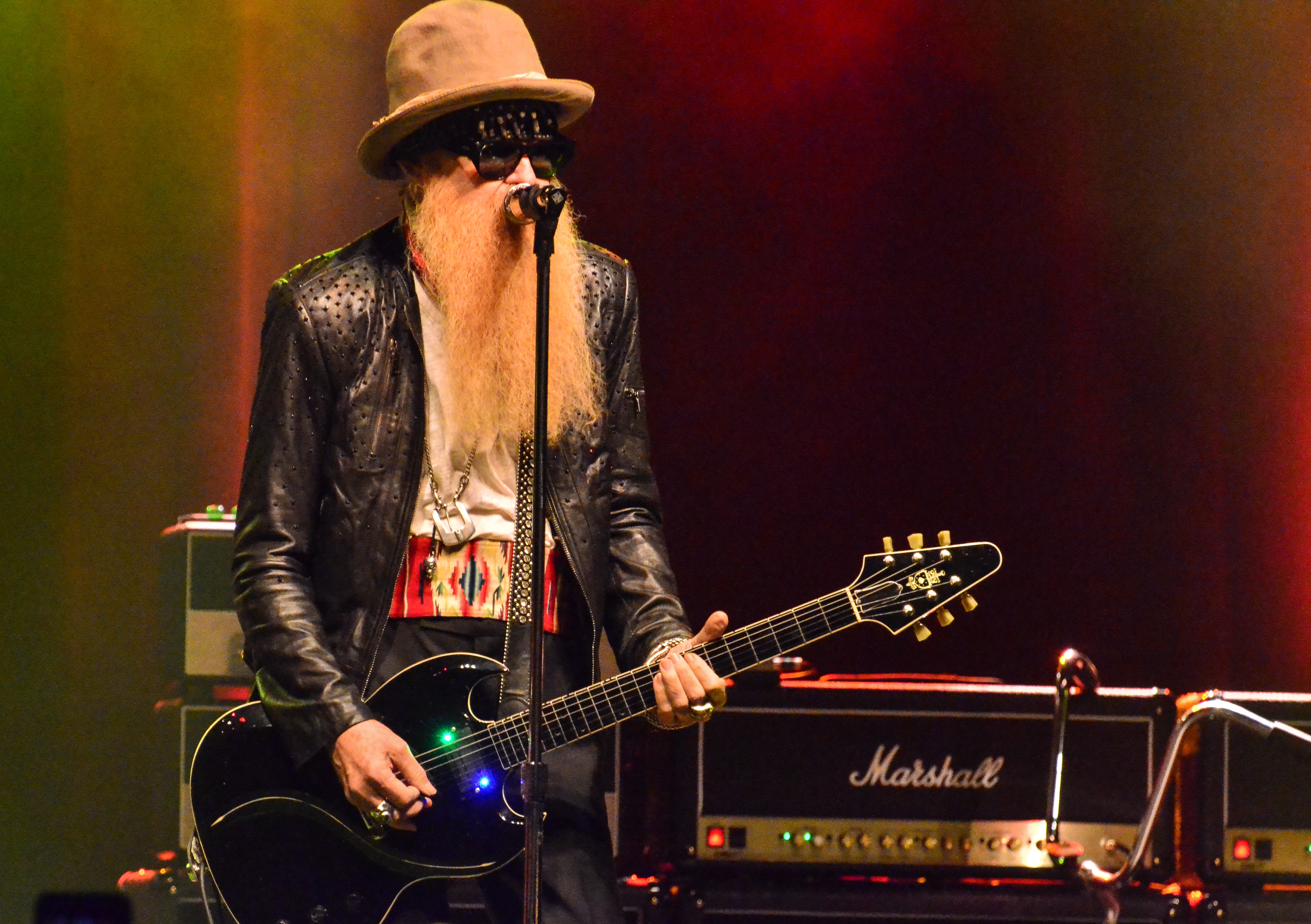 Billy Gibbons at The Paramount in Huntington. 