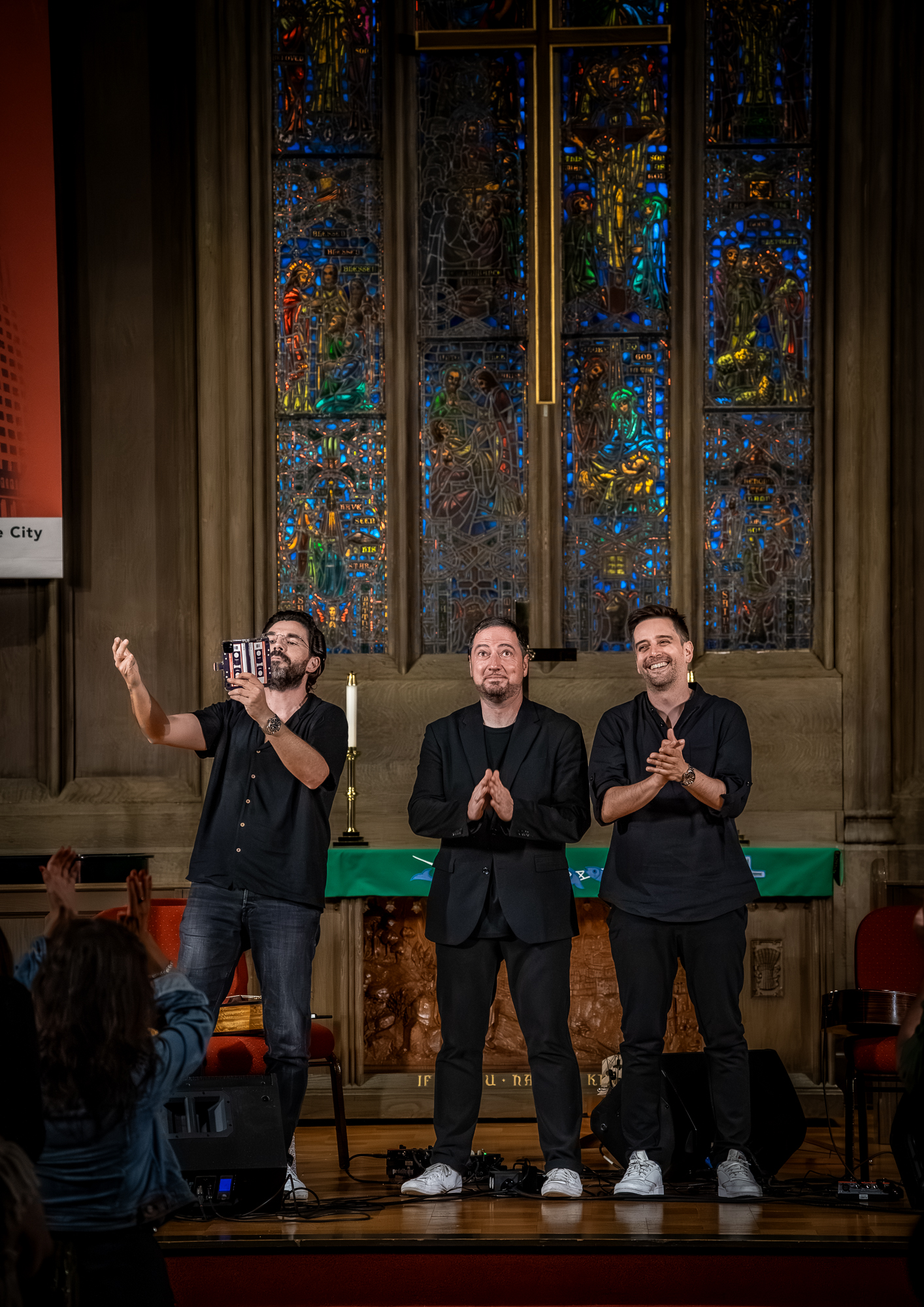Joscho Stephen Trio at Chicago Temple — jazz photo by Sandra Kozintseva | All About Jazz