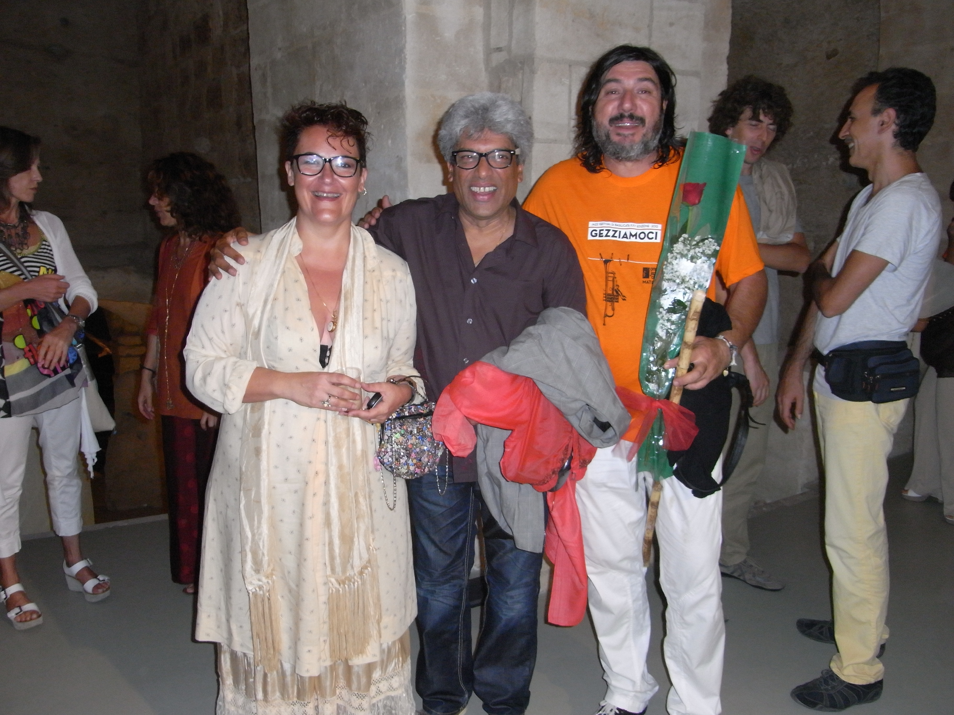 Trilok Gurtu and Rino Locantore