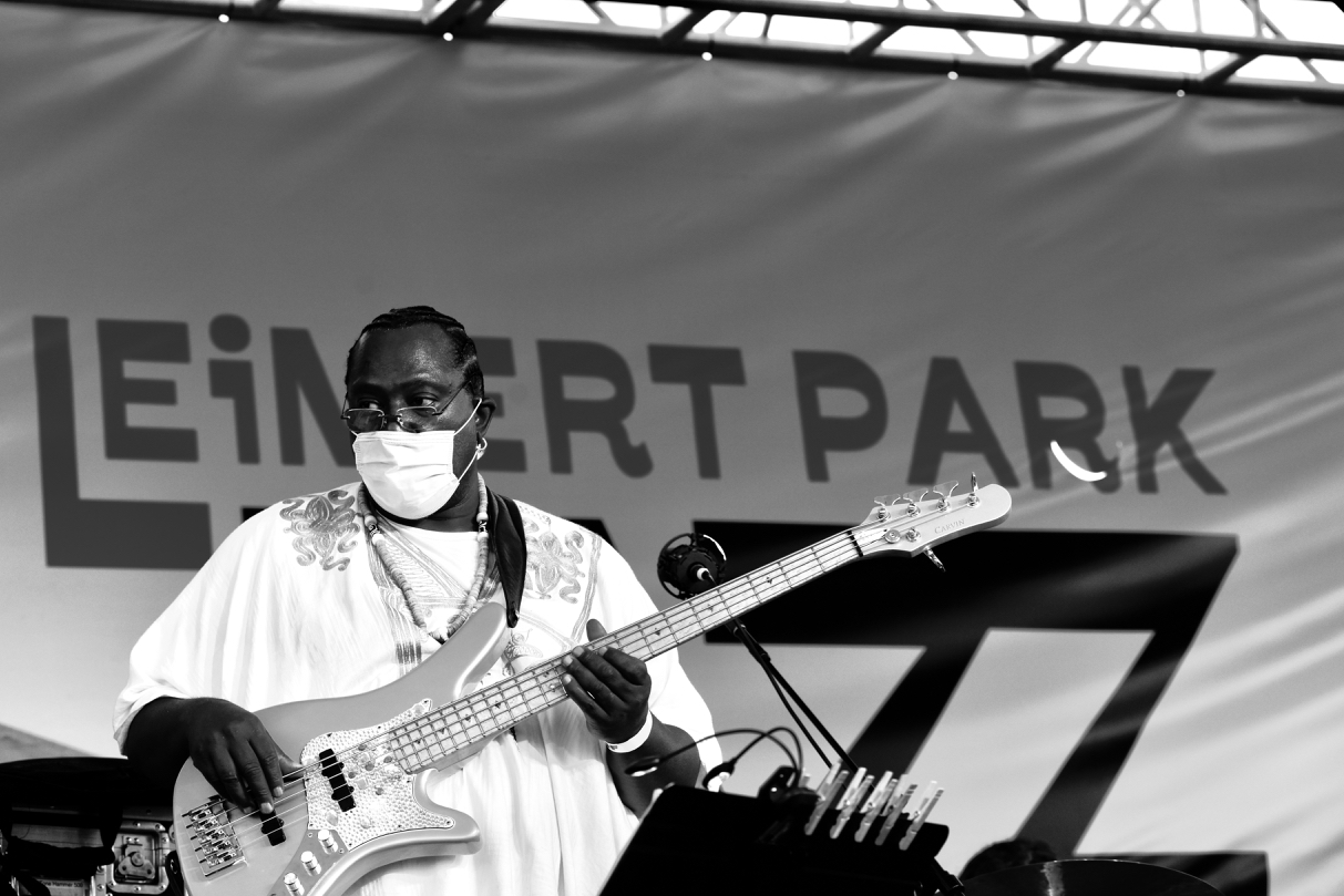 Sekou Bunch at the Leimert Park Jazz Festival 2021