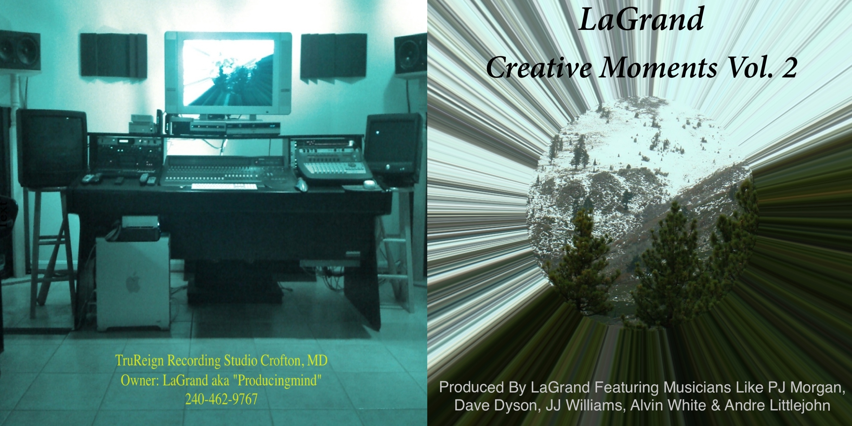 Creative Moments Vol. 2 Outside Booklet