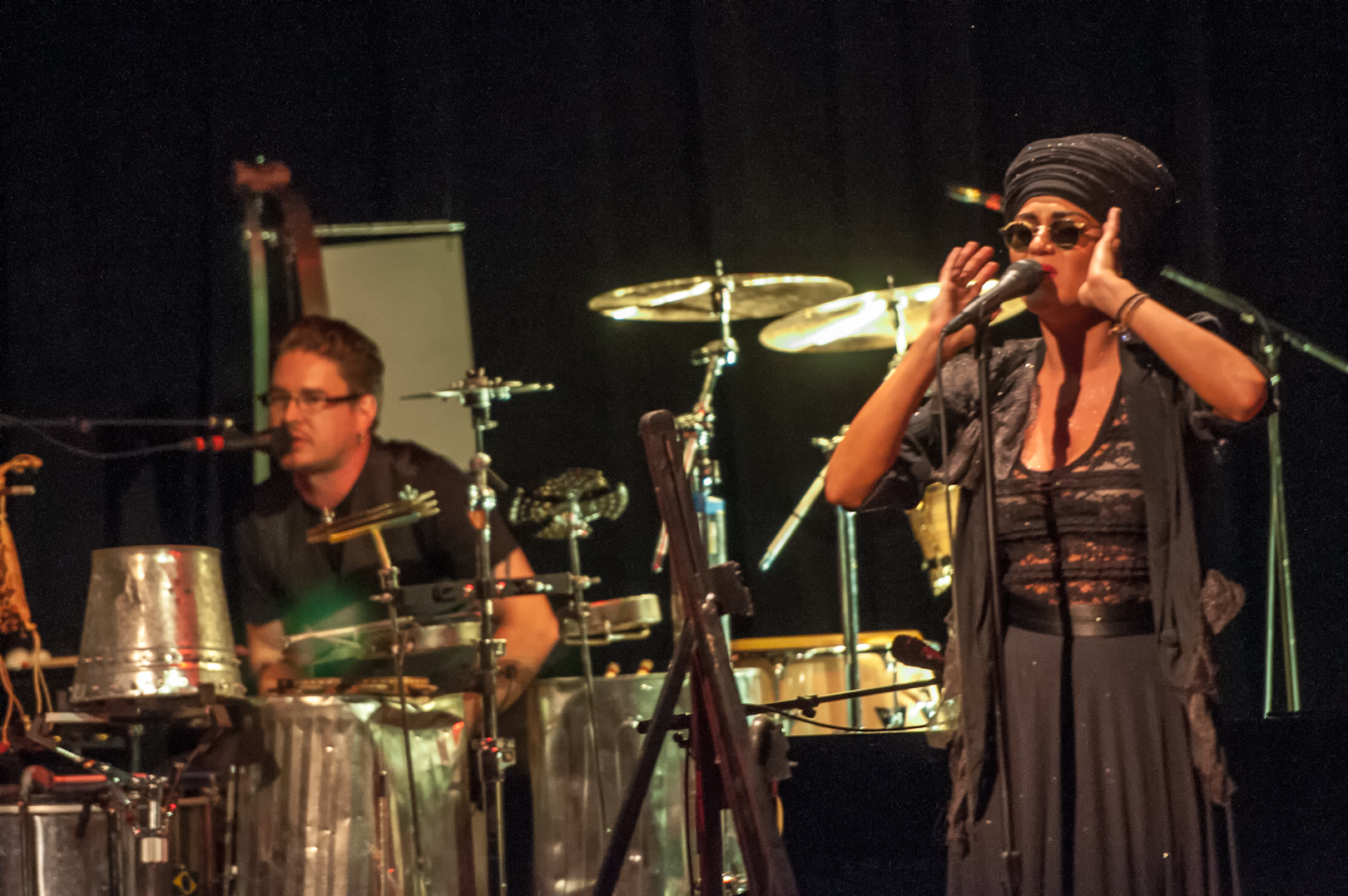 Pete Korpela and Melody Gardot at Town Hall