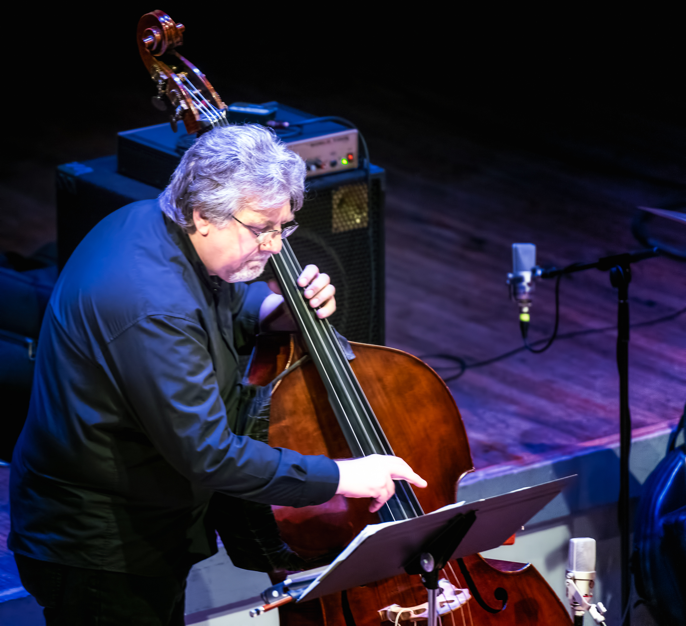 Michael Formanek with Mary Halvorson's Code Girl At the Vision Festival 2018