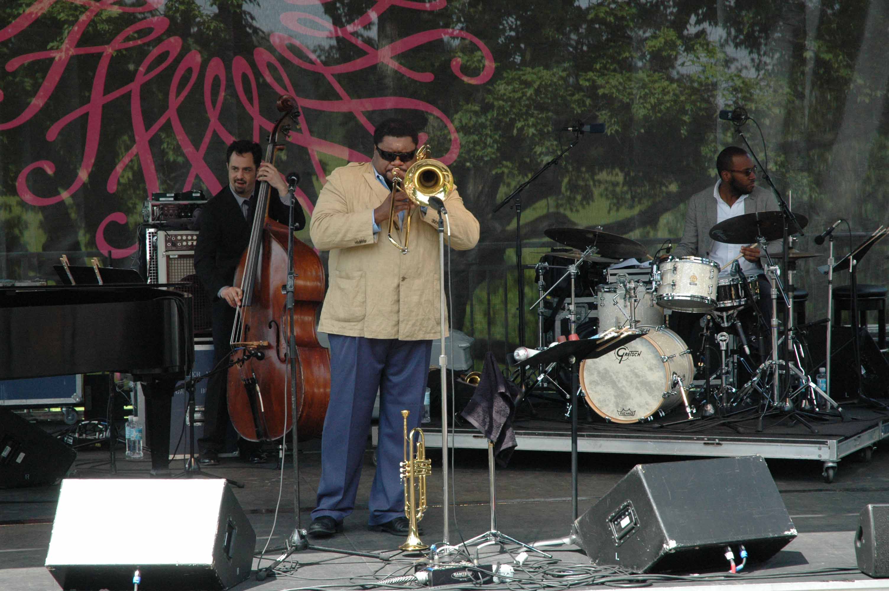 Wycliffe Gordon at Longwood Gardens