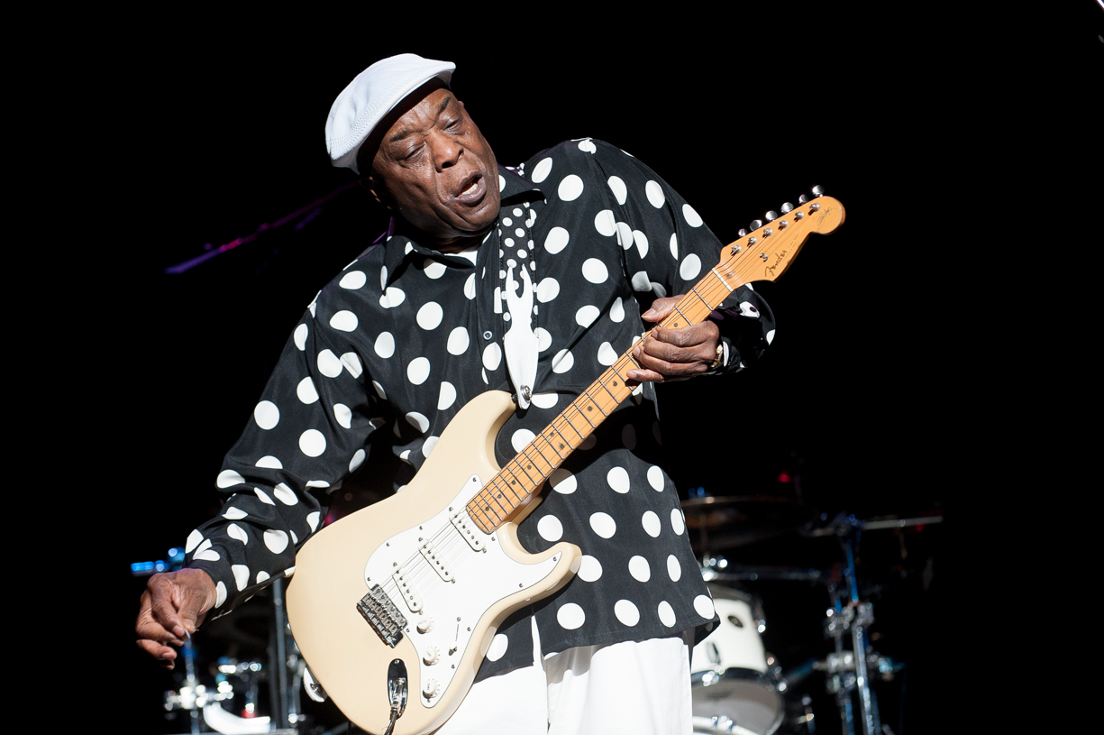 Buddy guy at the saratoga jazz festival 2013