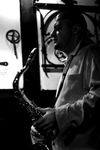 Darek Herbasz of Janusz Mackiewicz Quartet - Gdansk in Sept. 2007