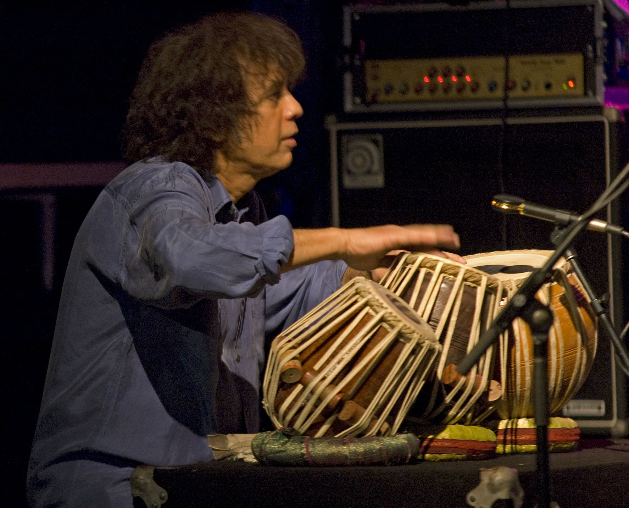 Surprise Guest Zakir Hussain, Performing with John McLaughlin and the 4th Dimension at the 2010 New Universe Music Festival