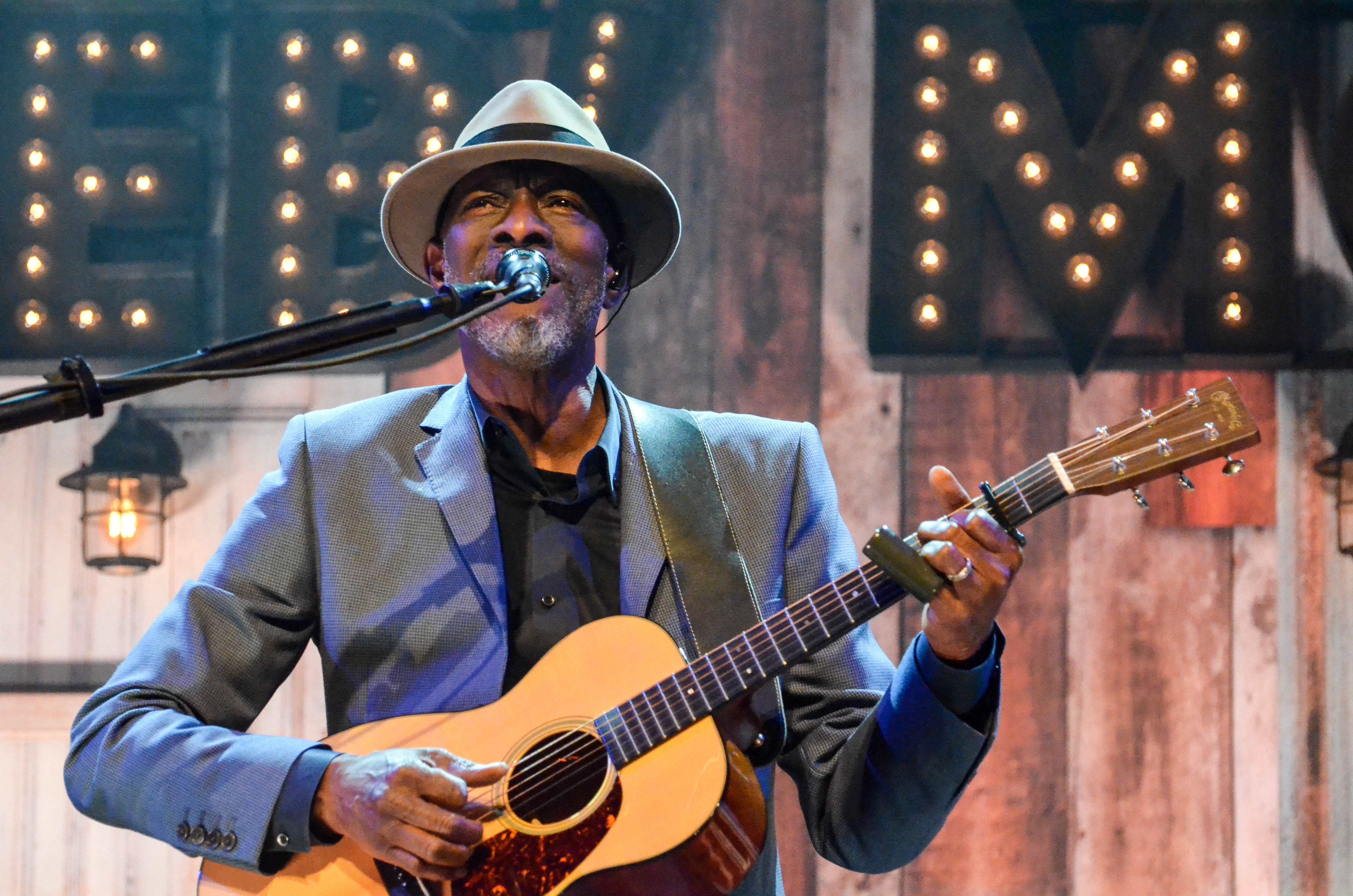 Keb' Mo' and Jontavious Willis at The Space in Westbury on June  19, 2019. 