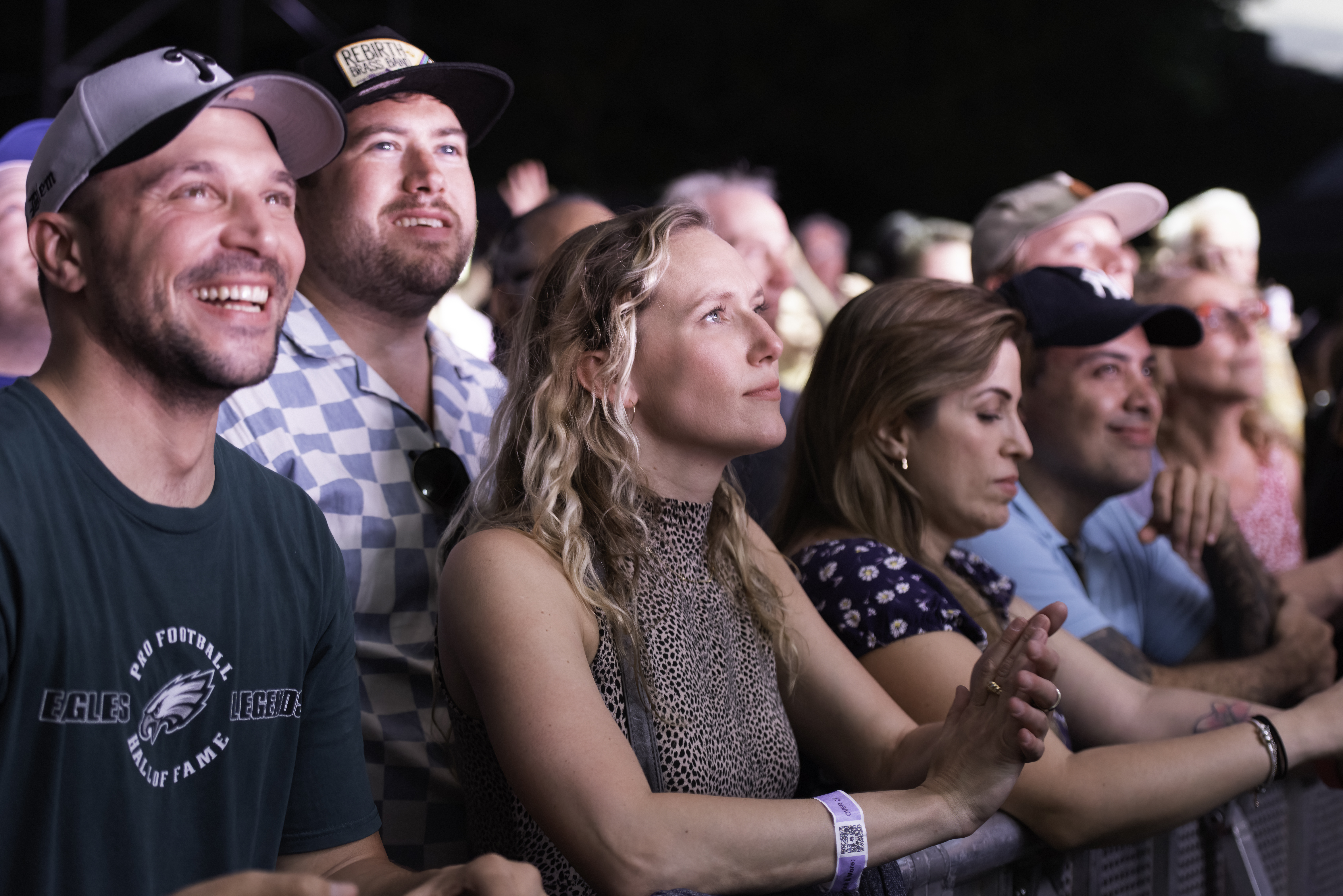 Crowd at Trombone Shorty’s Voodoo Threauxdown at SummerStage