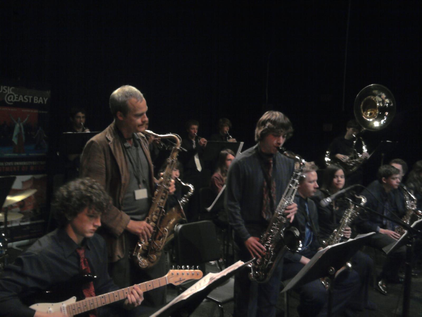 Dennis Mitcheltree, Cal State East Bay Jazz Clinic, 2010