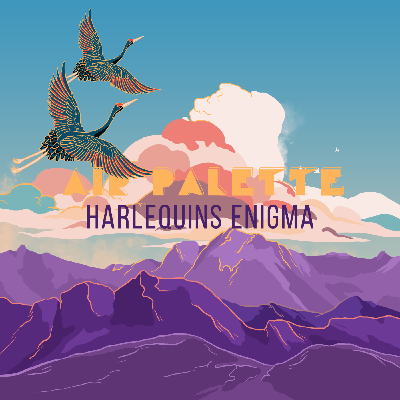 air palette cd cover @ itunes by harlequins enigma