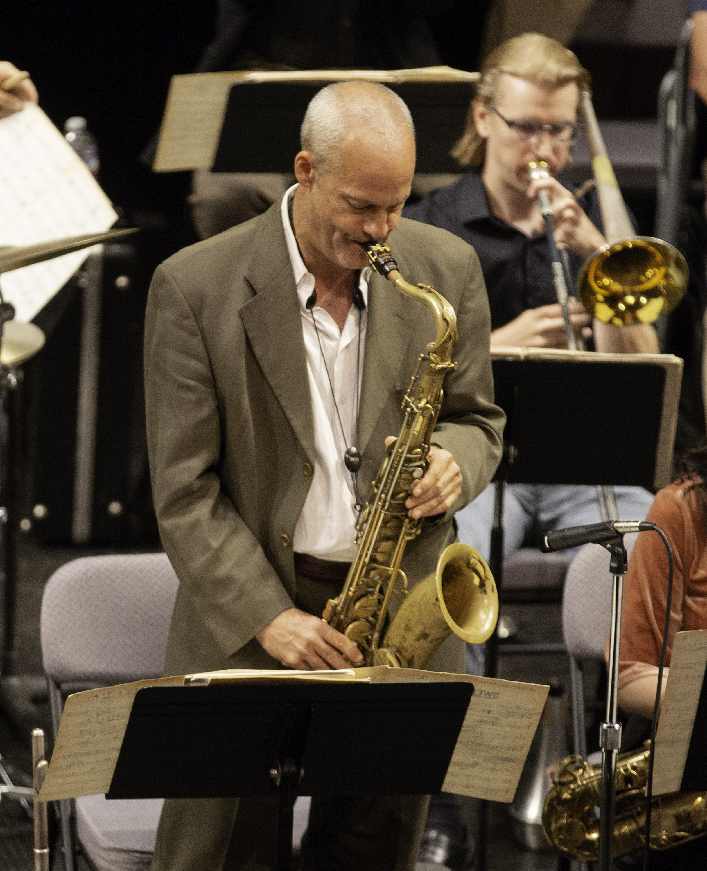 Dennis Mitcheltree with Bill Holman Big Band, Los Angeles 2019