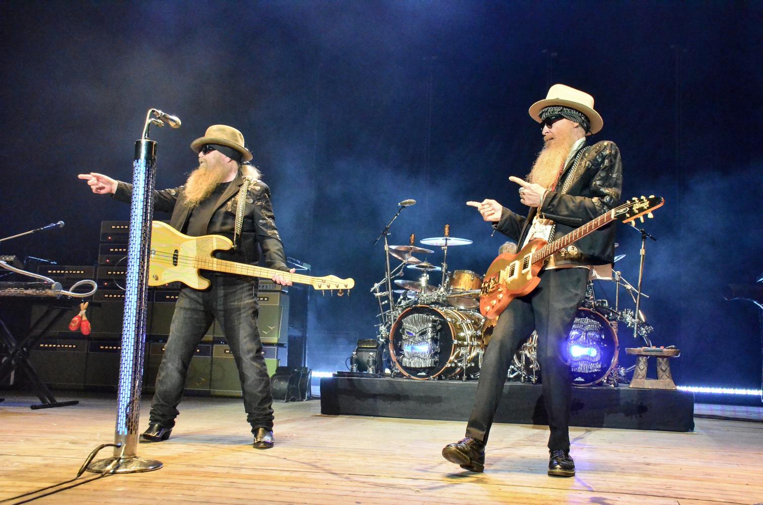 ZZ Top at Nikon at Jones Beach on 9-9-2016.