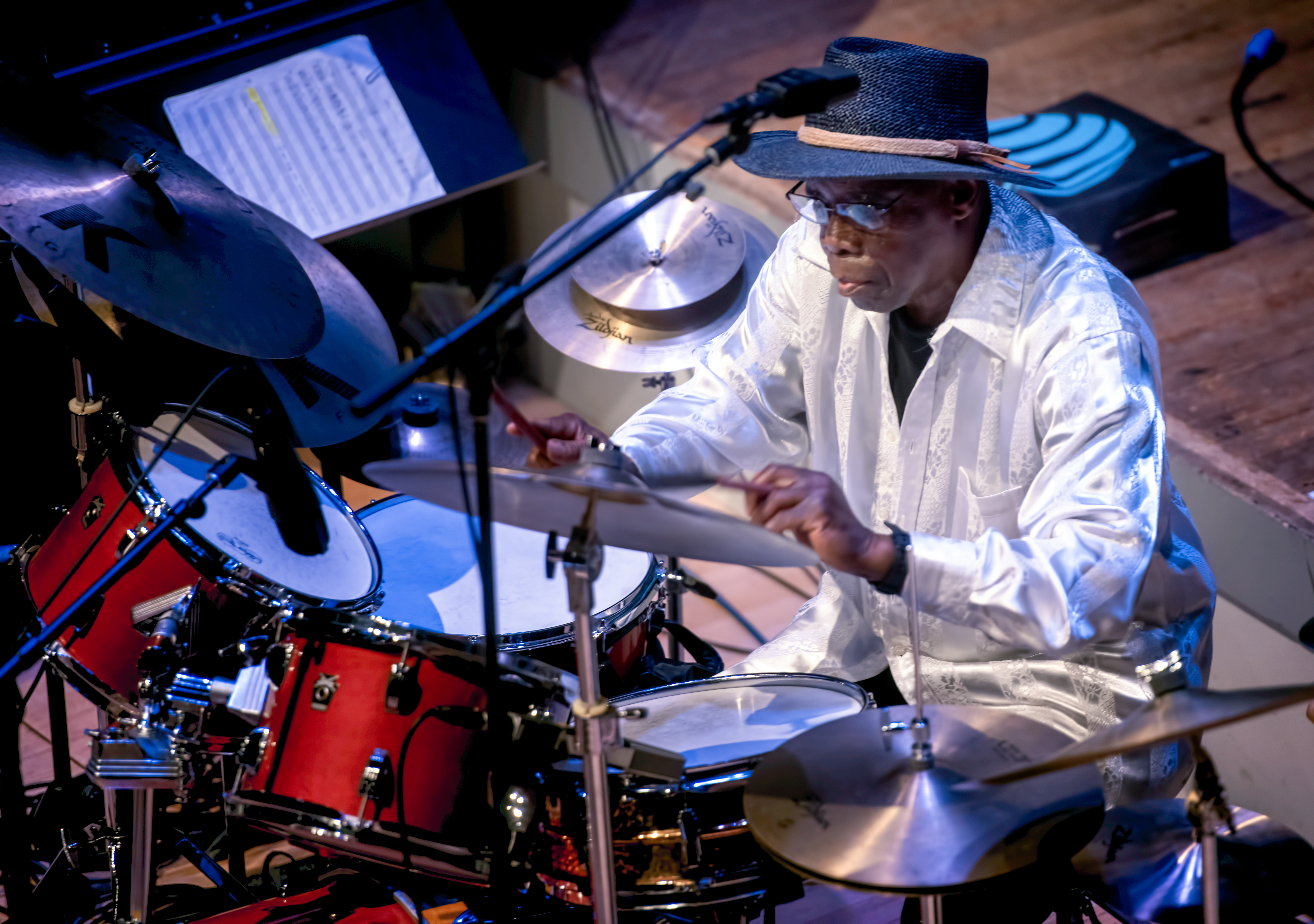 Andrew Cyrille and Lebroba At the Vision Festival 2019