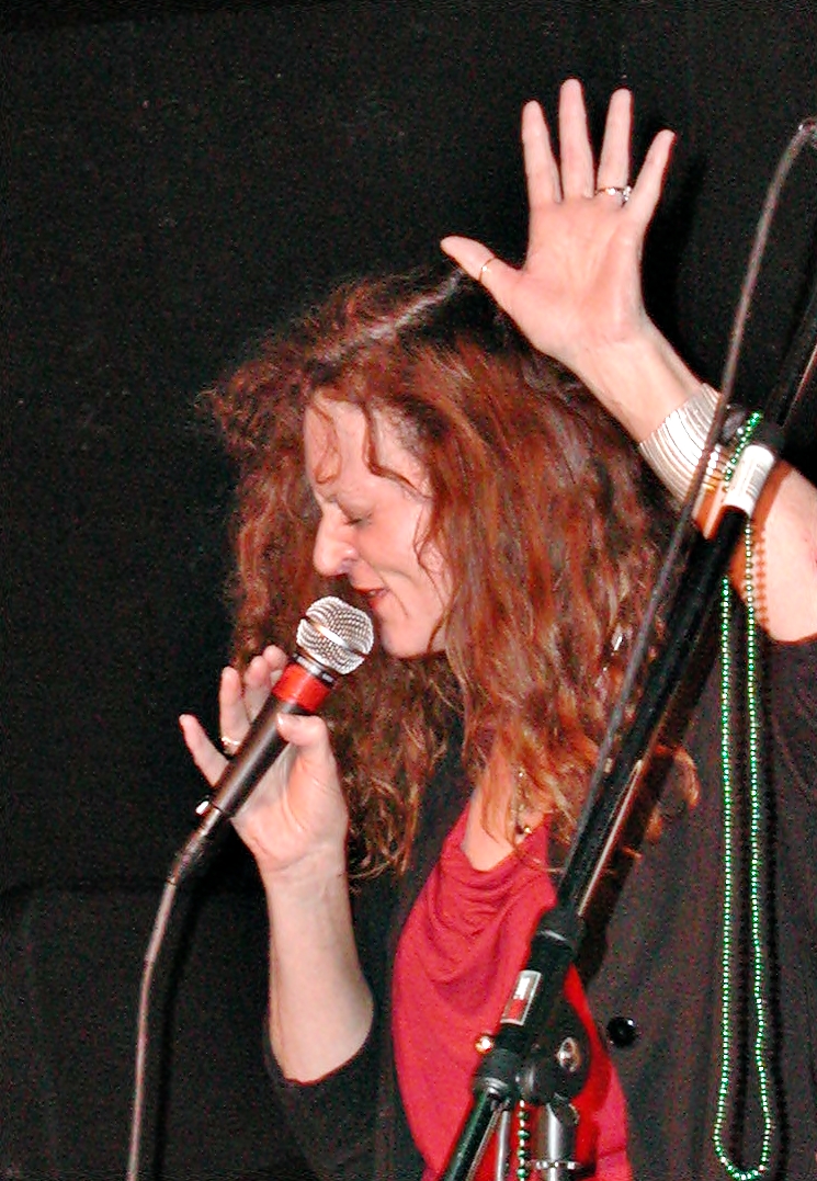 On Stage with Band in Lincoln, NE 2009 — jazz photo by Terri Jo Jenkins | All About Jazz