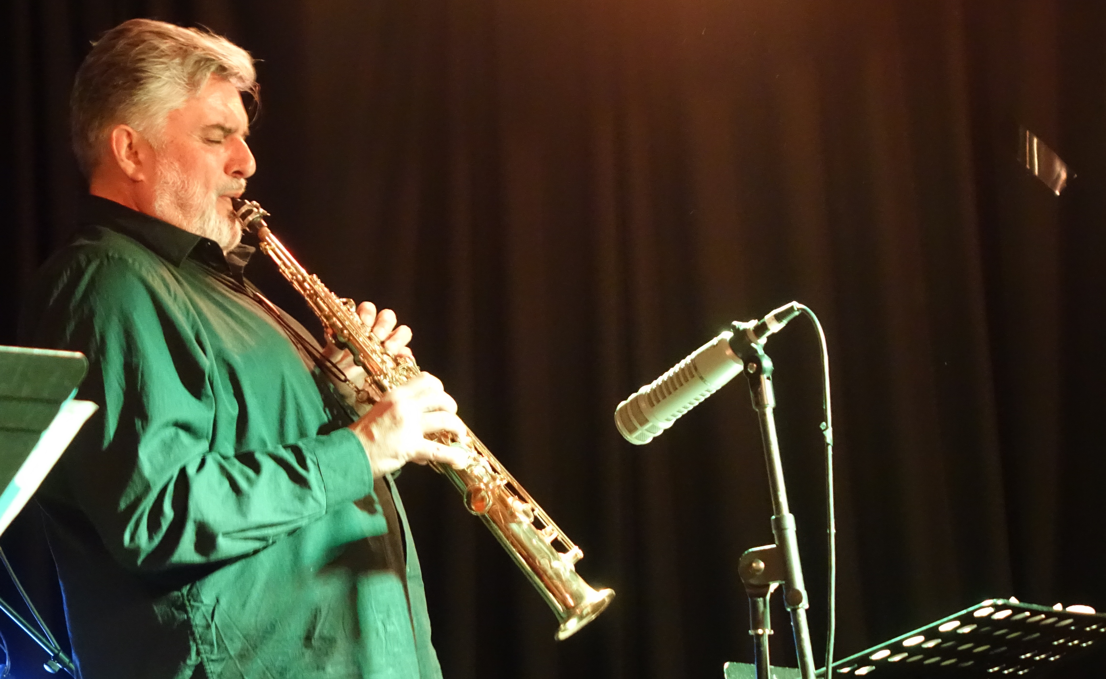 Tony Malaby at the Vortex, London in May 2019