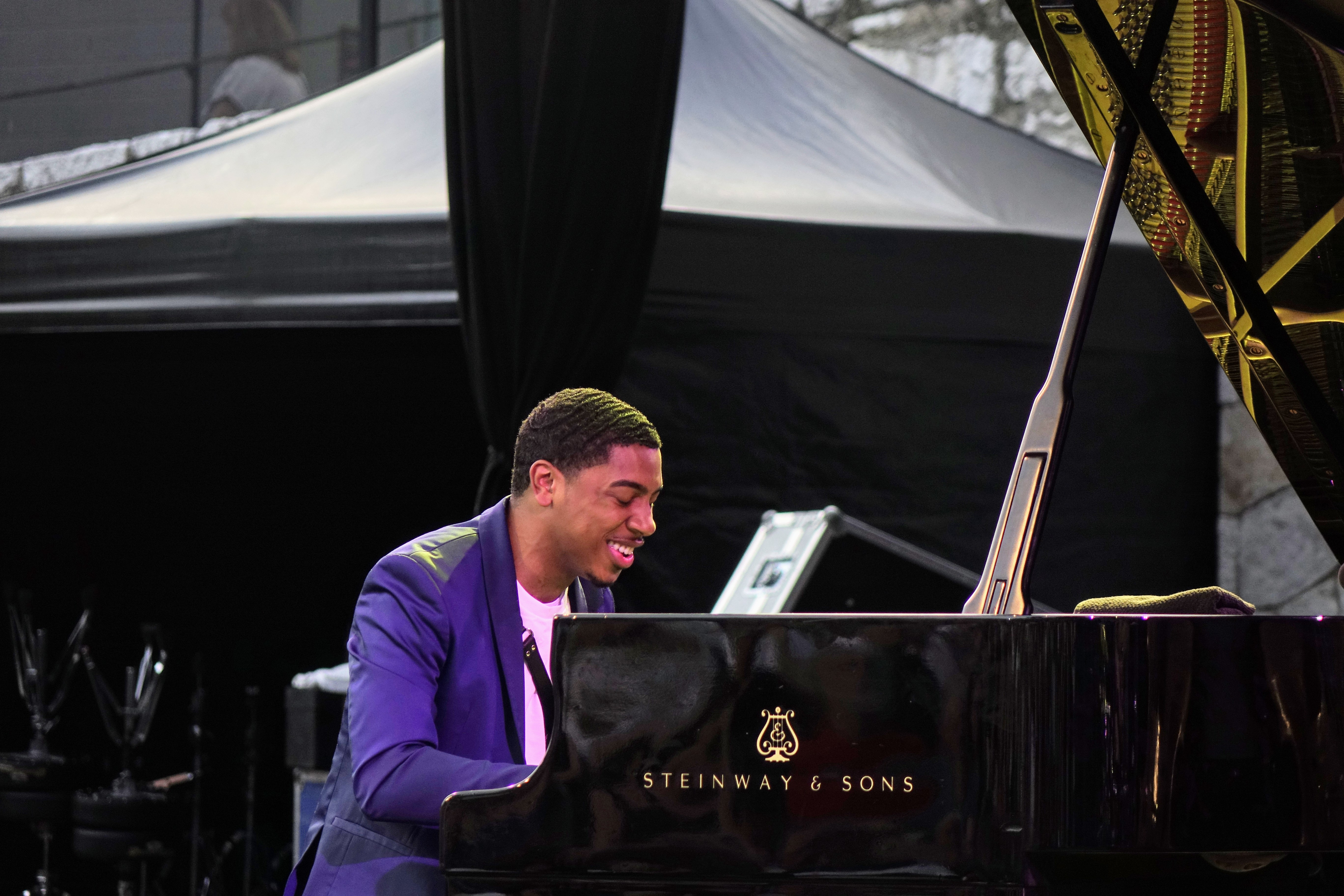 Christian Sands at Nice Jazz Festival 2019