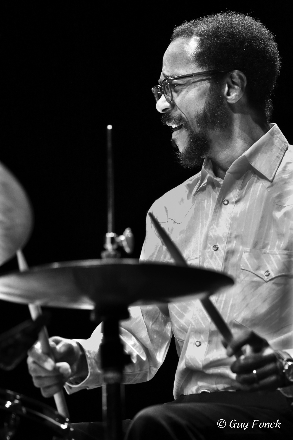 Brian Blade 2017 — jazz photo by Guy Fonck | All About Jazz
