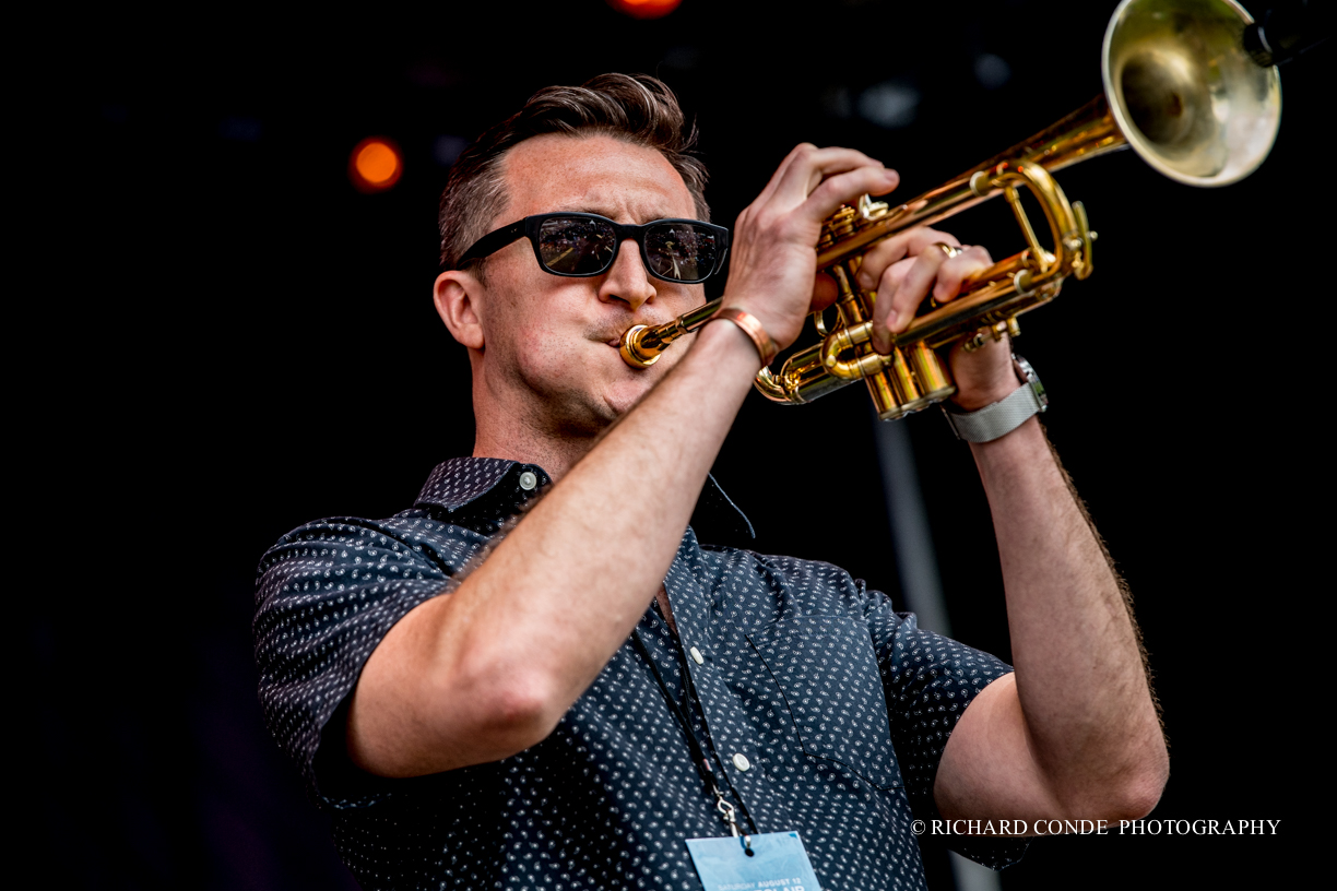 Ted Chubb at the 2017 Montclair Jazz Festival