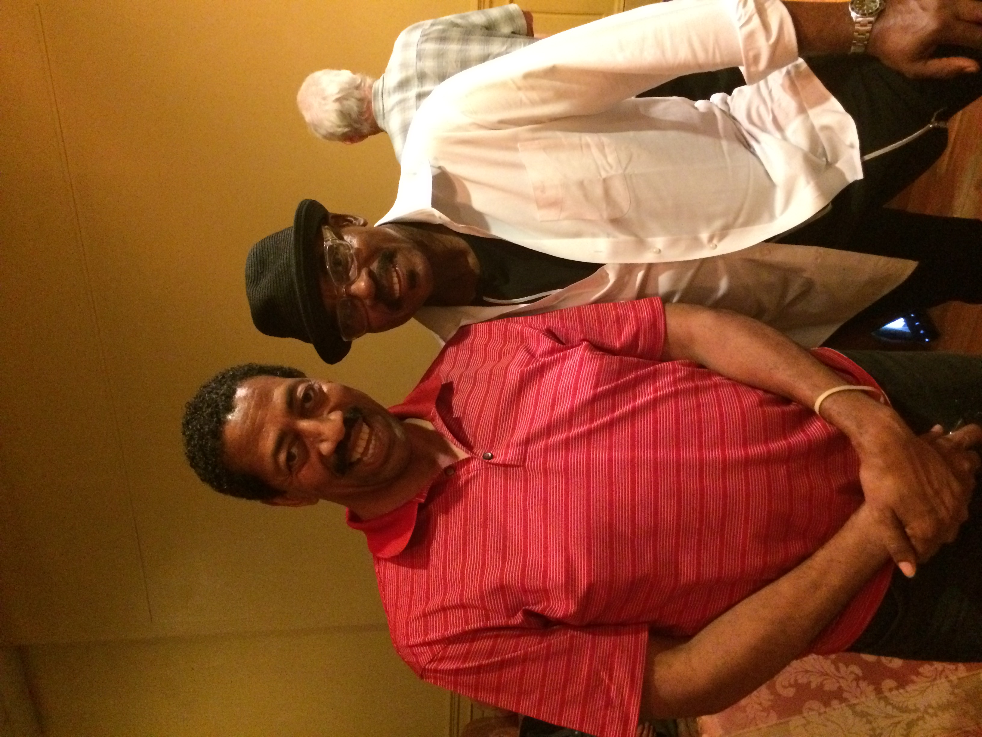 Kenneth Cobb with Harvey Mason