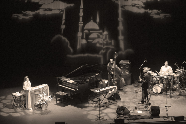 Alice Coltrane in a World Premiere Performance of Her Album "Translinear Light" at UCLA Live in Los Angeles