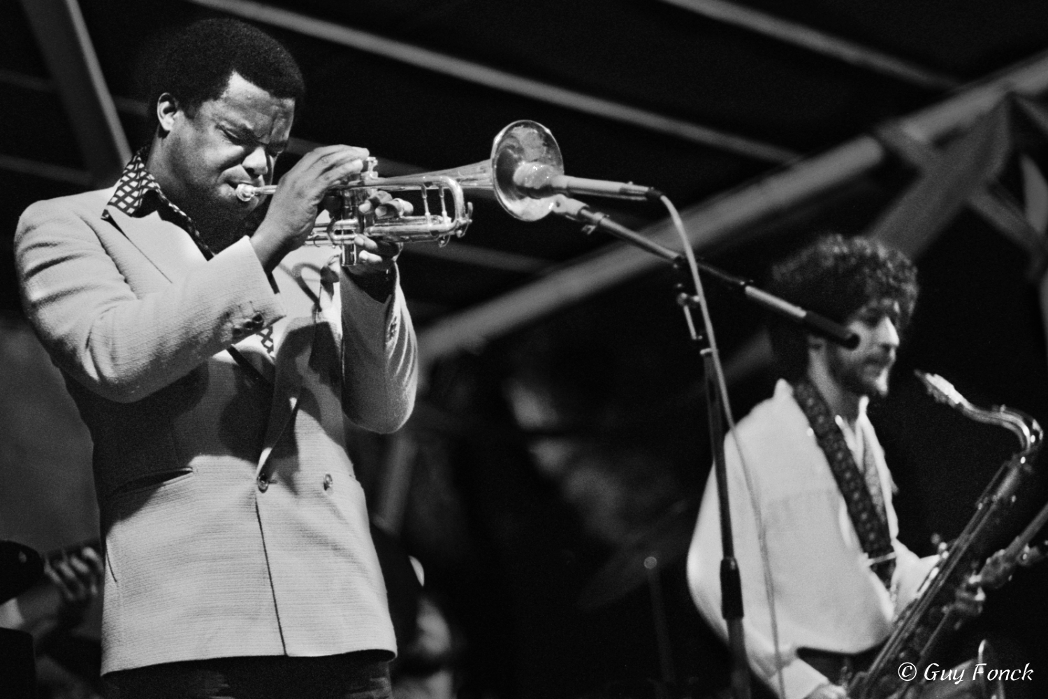 Freddie Hubbard 1980 — jazz photo by Guy Fonck | All About Jazz