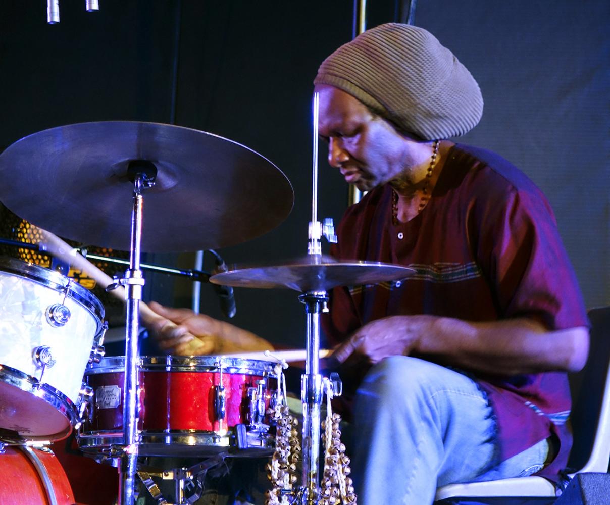 Hamid Drake at Vision Festival 21