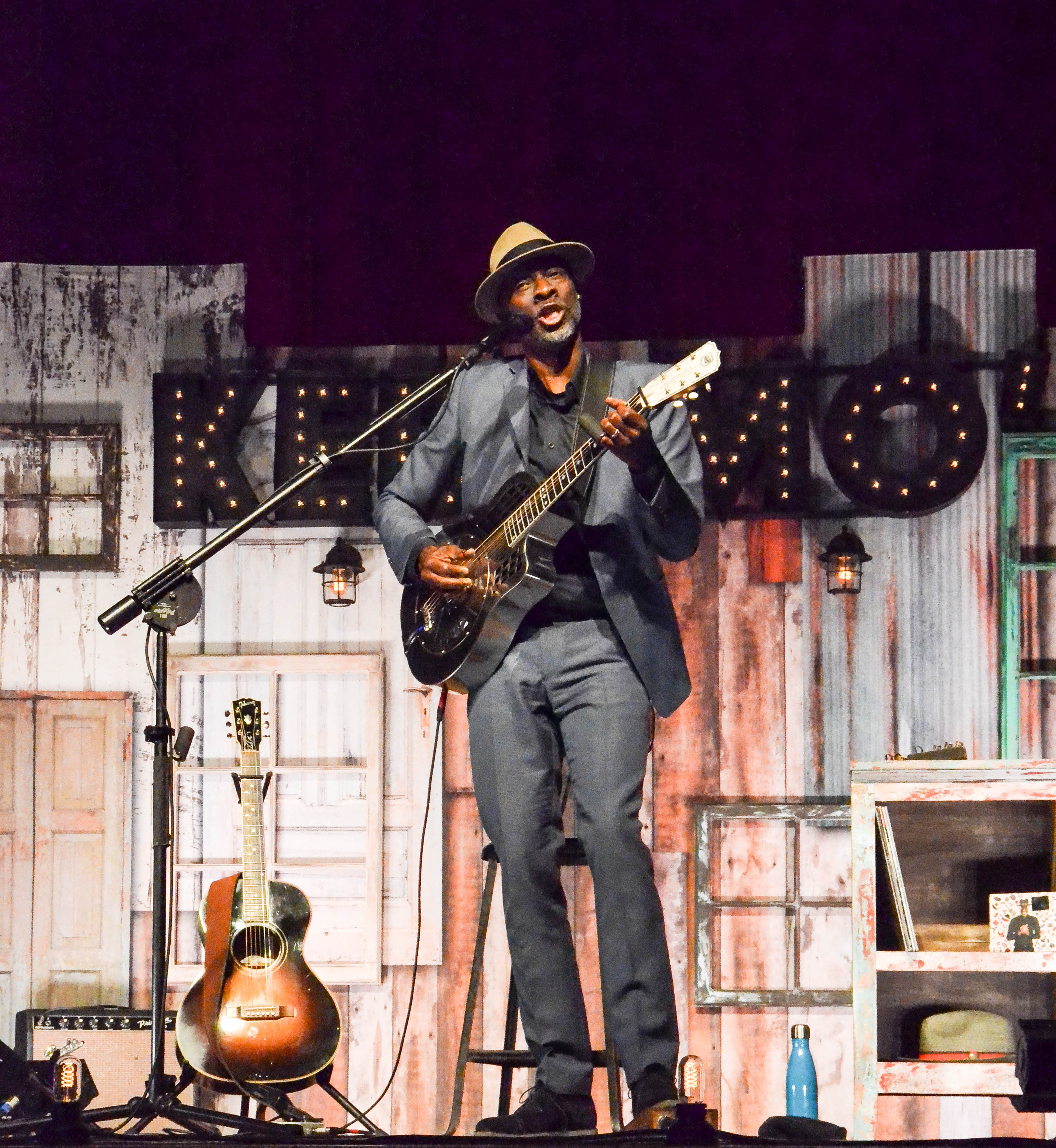 Keb' Mo' and Jontavious Willis at The Space in Westbury on June  19, 2019. 