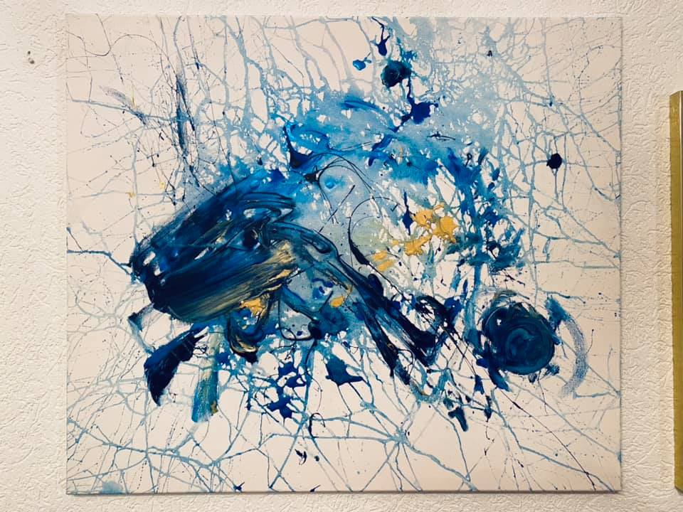 Artwork "Blue Frog"