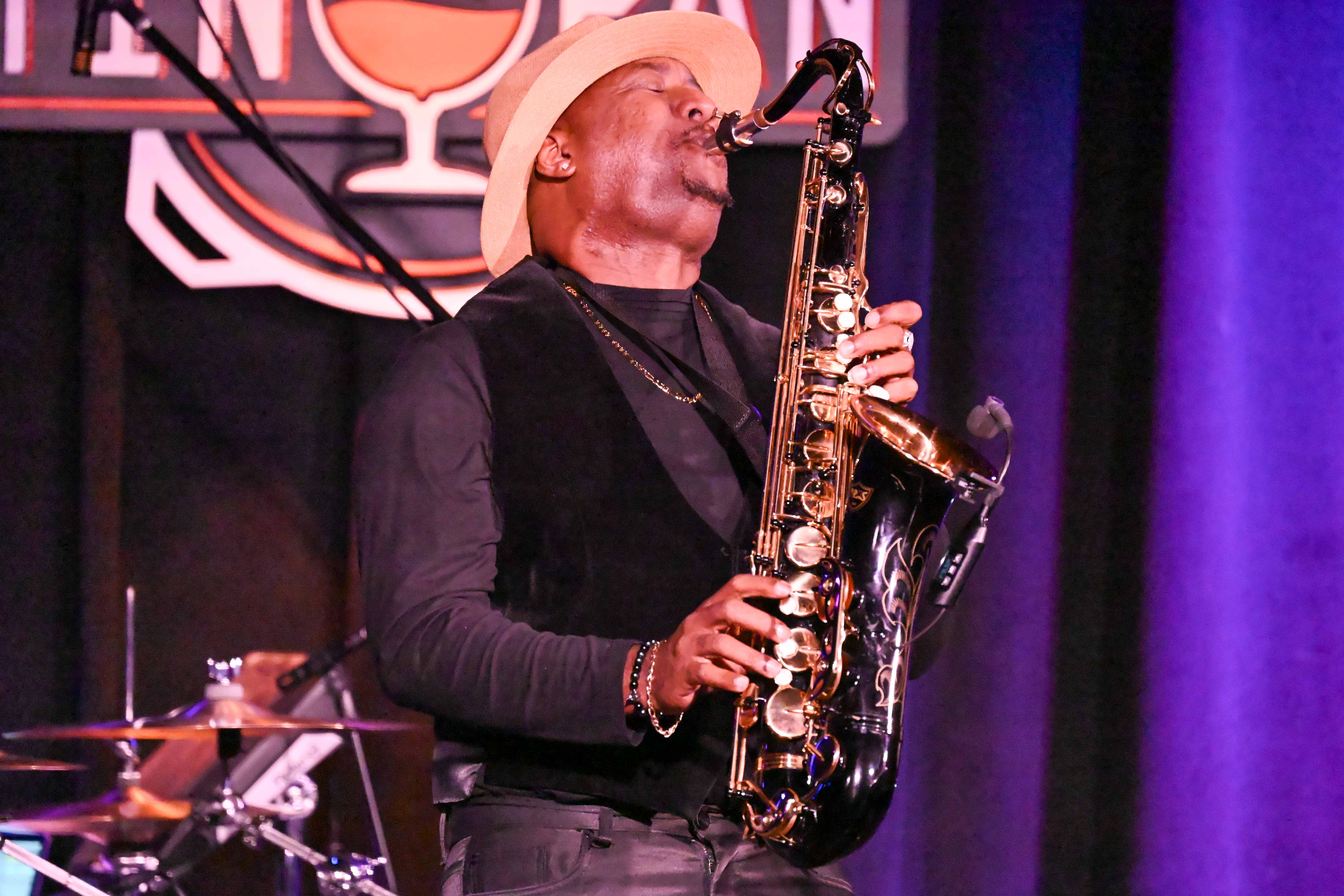 Tony Exum Jr - tenor & soprano sax