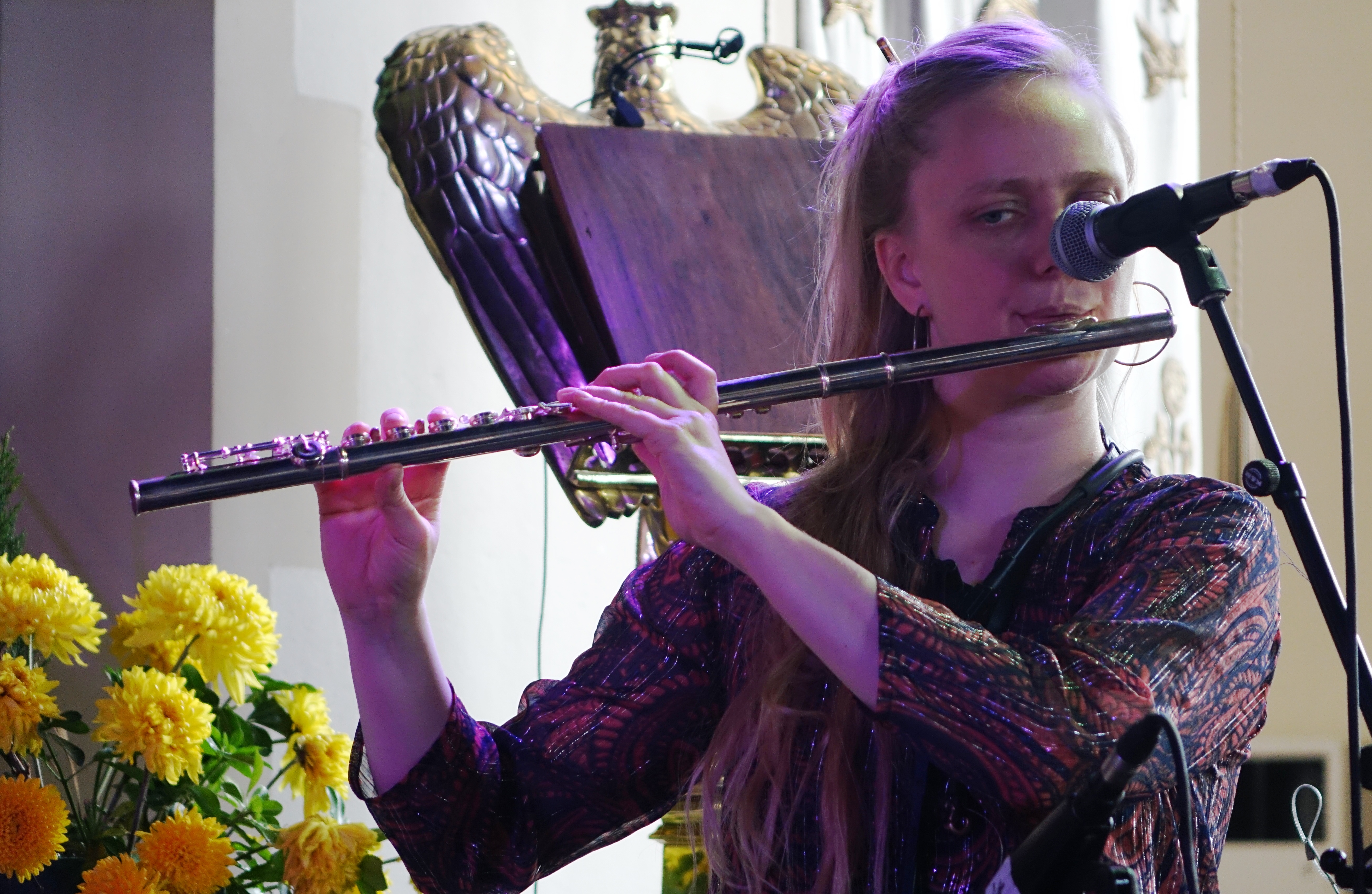 Julie Kjaer at Brighton Alternative Jazz Festival in October 2018