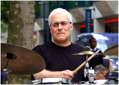 Tim Bruce 23961 Croydon Jazz Festival, North End, Croydon, UK. June 2008 Images of Jazz