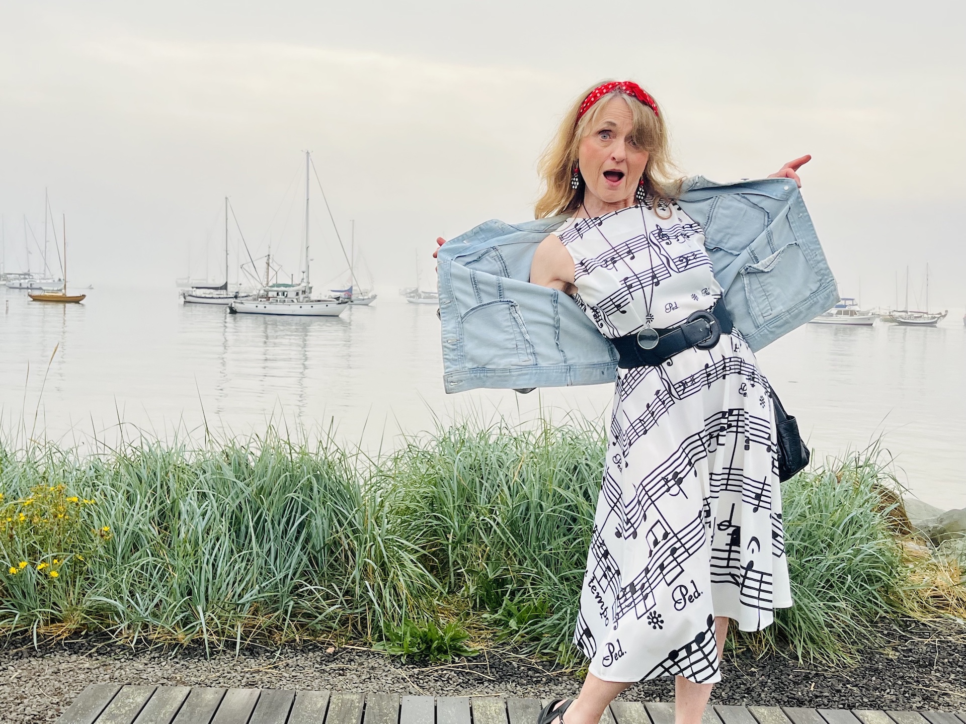 Maggie Laird at Vintage Winery, Port Townsend