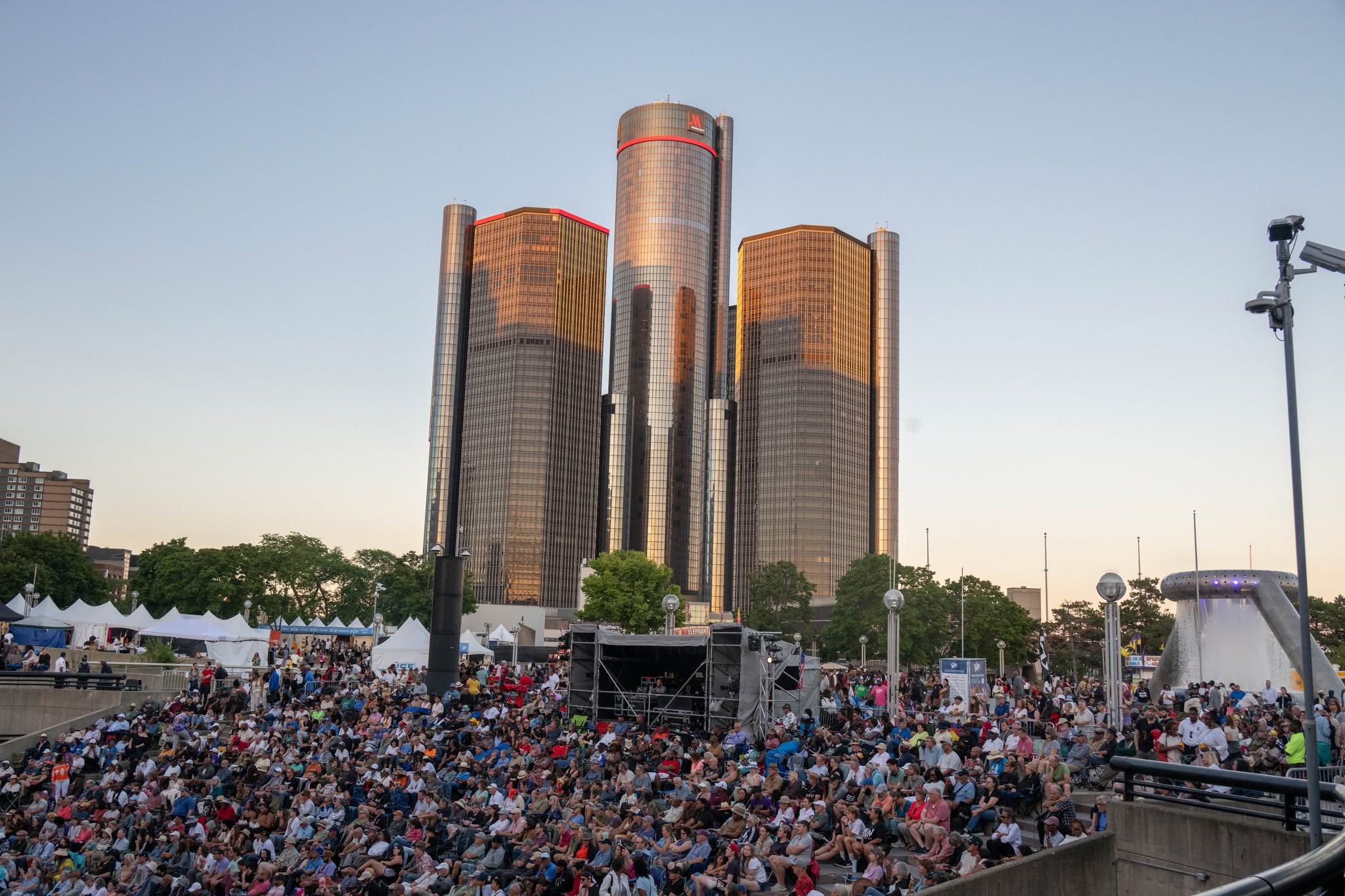 Detroit Jazz Festival and Renaissance Center — jazz photo by Paul Rauch | All About Jazz