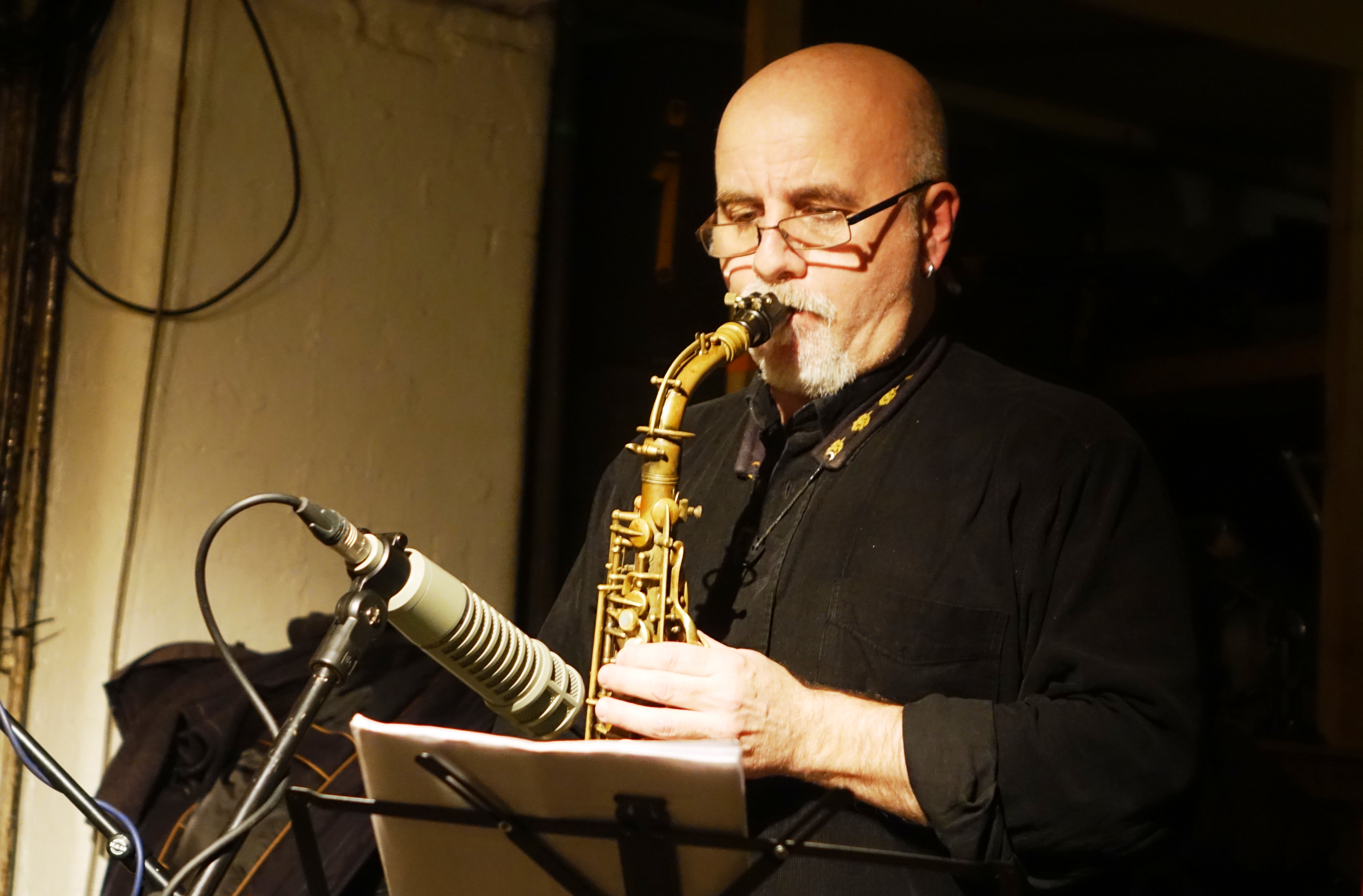 Ricardo Tejero at Cafe Oto, London in January 2019