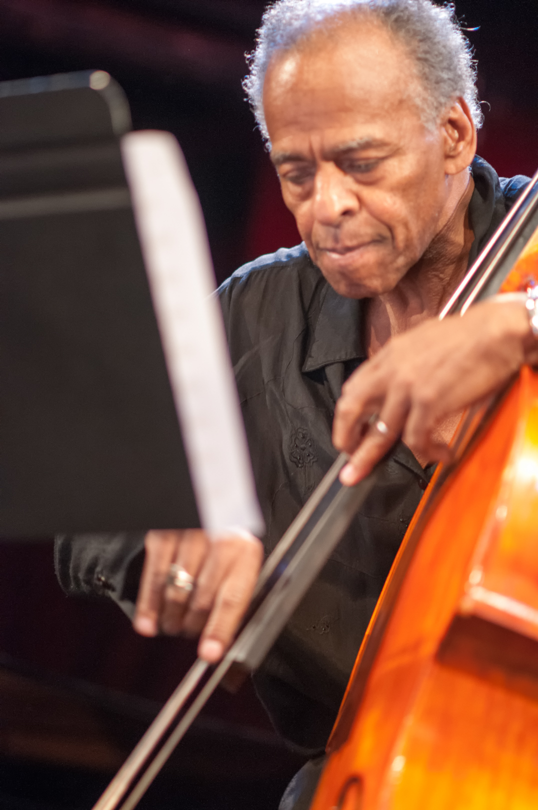 Cecil McBee with the Cookers at le Poisson Rouge at Winter Jazzfest 2013