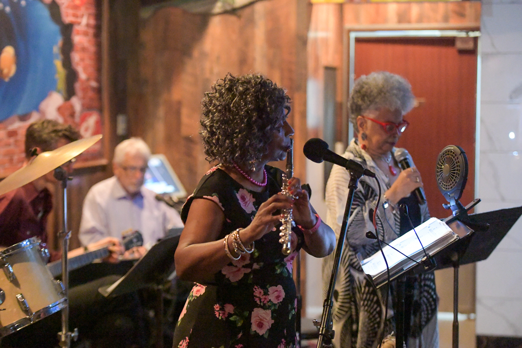 Marsha Makins on flute