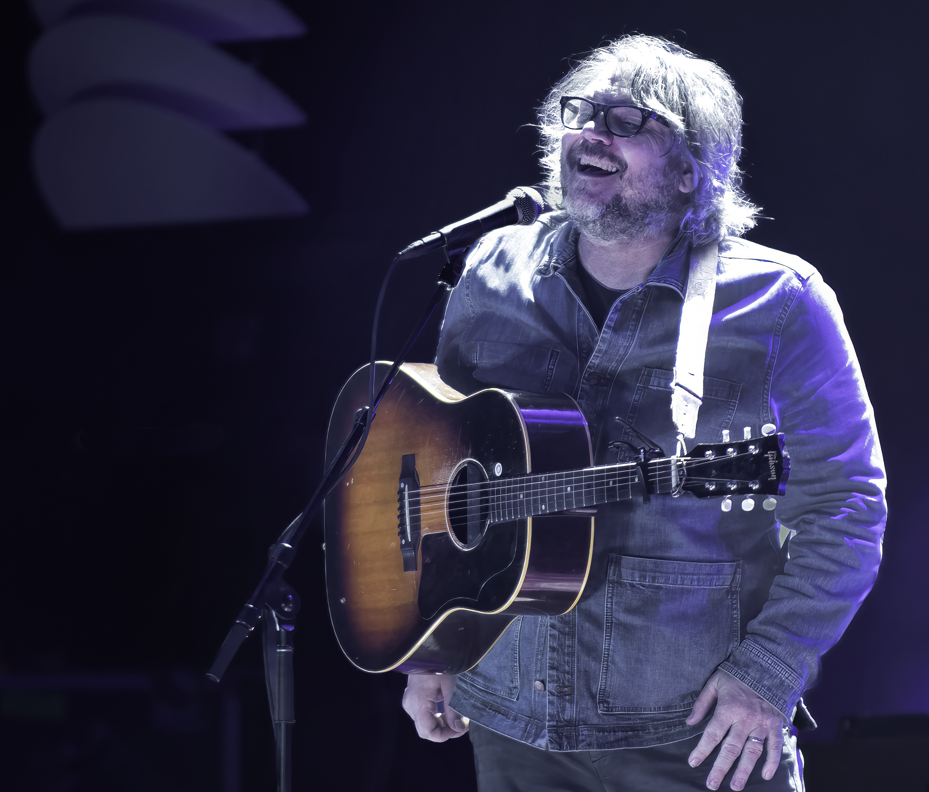 Jeff Tweedy with Wilco at the United Palace Theatre in NYC