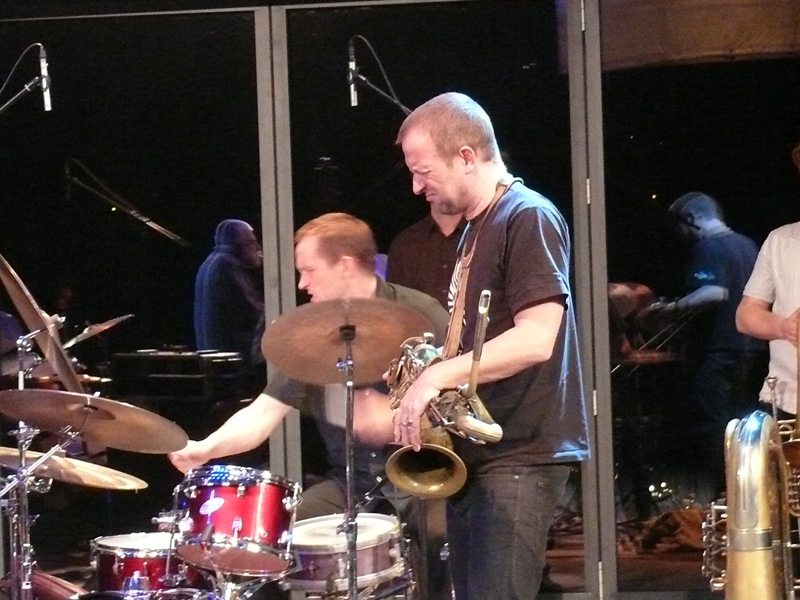 Paal Nilsen Love and Mats Gustafsson at Vdu Jazz Connection
