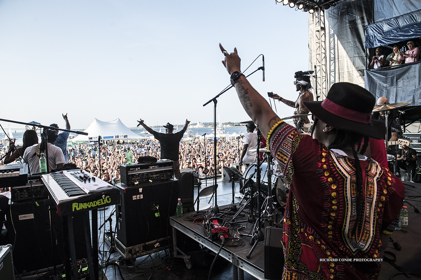 George Clinton and Parliament Funkadelic at the 2018 Newport Jazz Festival