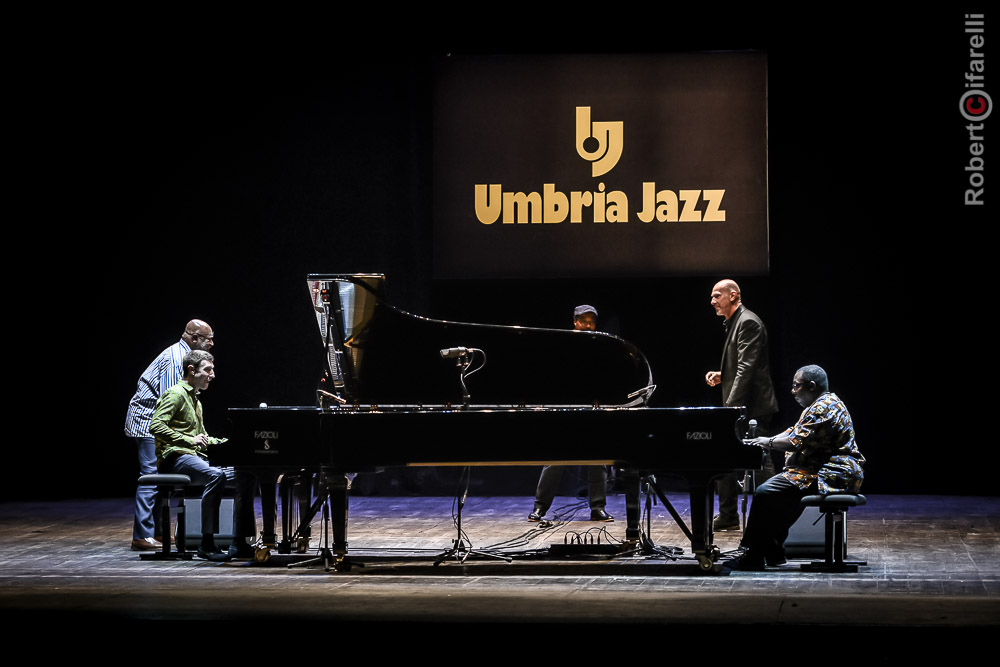 Kenny Barron, Benny Green, Eric Reed, Dado Moroni, Cyrus Chestnut, Umbria Jazz 2017